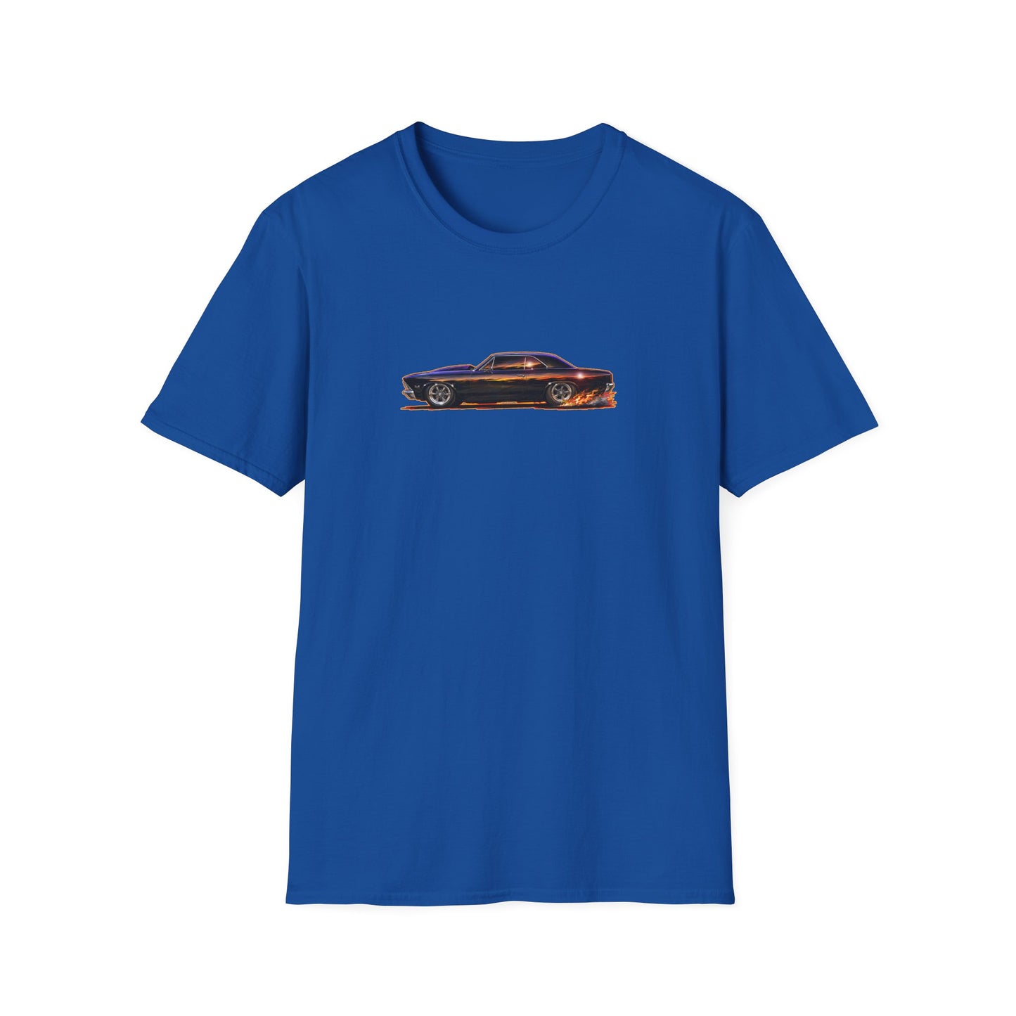 CHEVROLET CHEVY CHEVELLE 1966 Collectible Fireball Art Tee Shirt