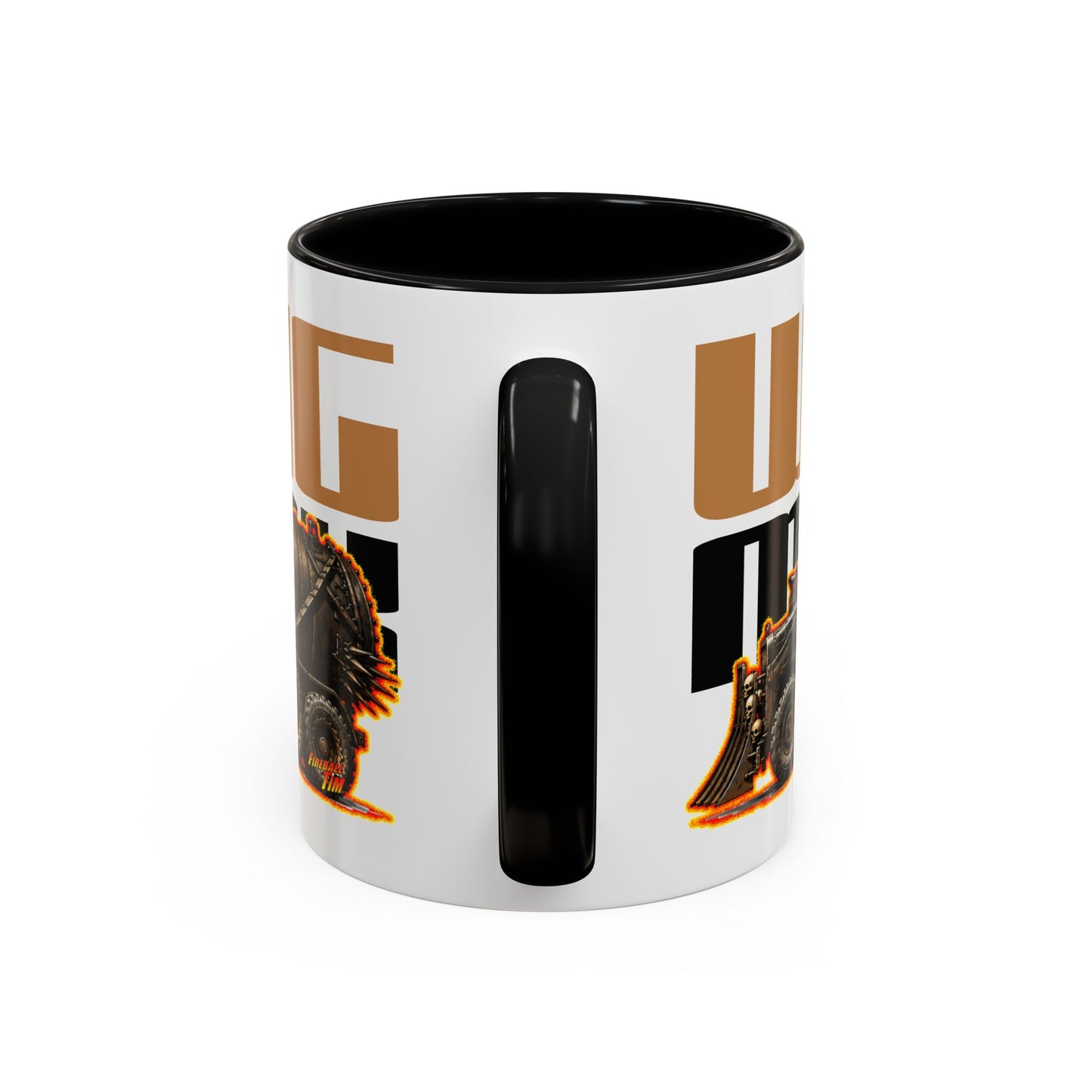 MAD MAX War Rig Collectible Fireball Art Coffee Mug - 2 Sizes