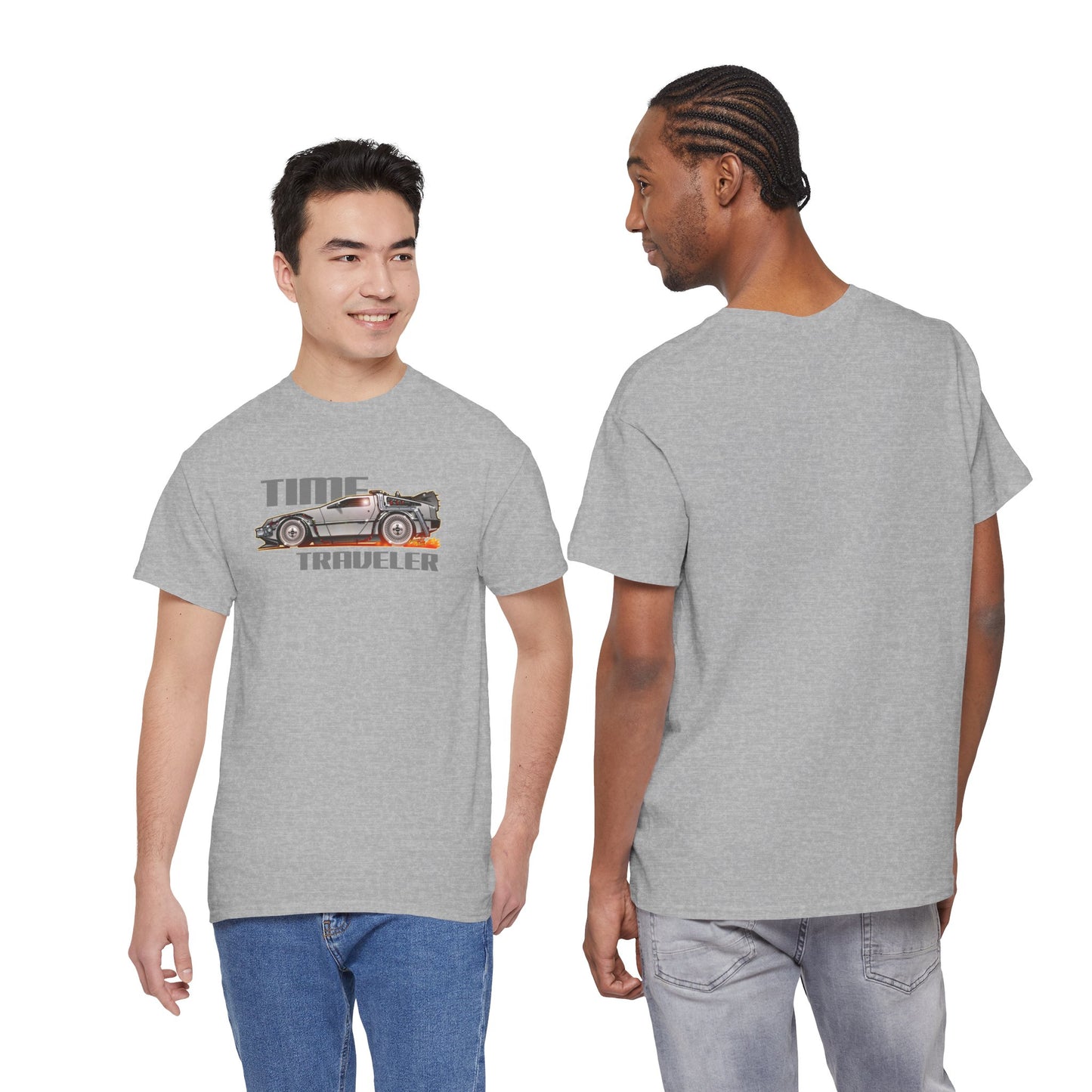 BACK to the FUTURE Delorean Time Traveler Tee Shirt