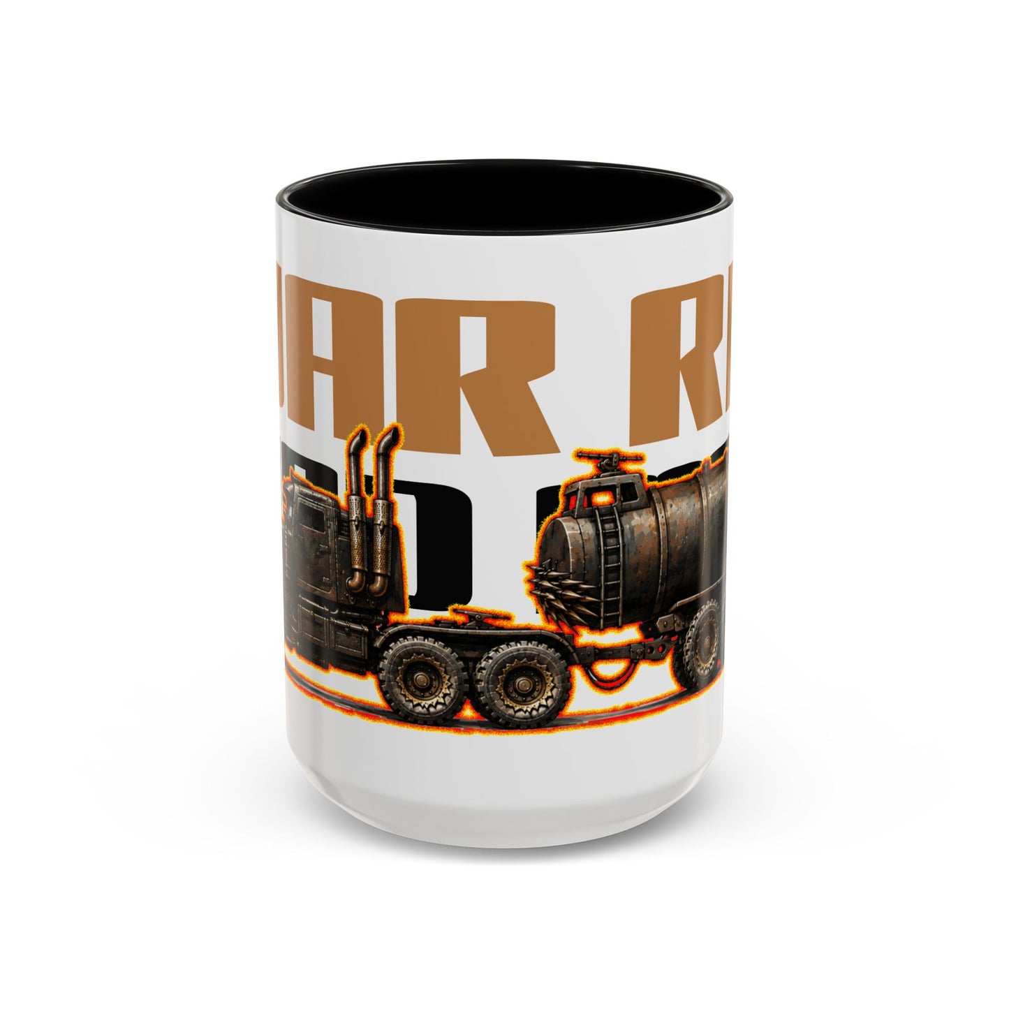 MAD MAX War Rig Collectible Fireball Art Coffee Mug - 2 Sizes