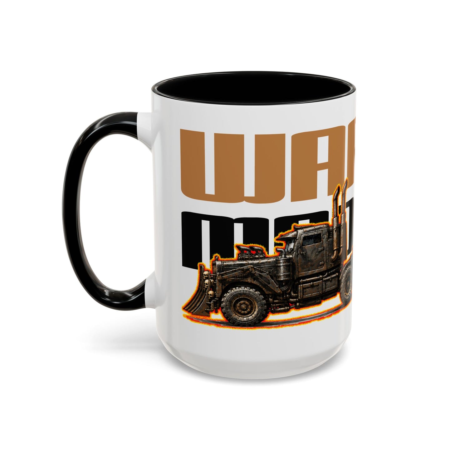 MAD MAX War Rig Collectible Fireball Art Coffee Mug - 2 Sizes
