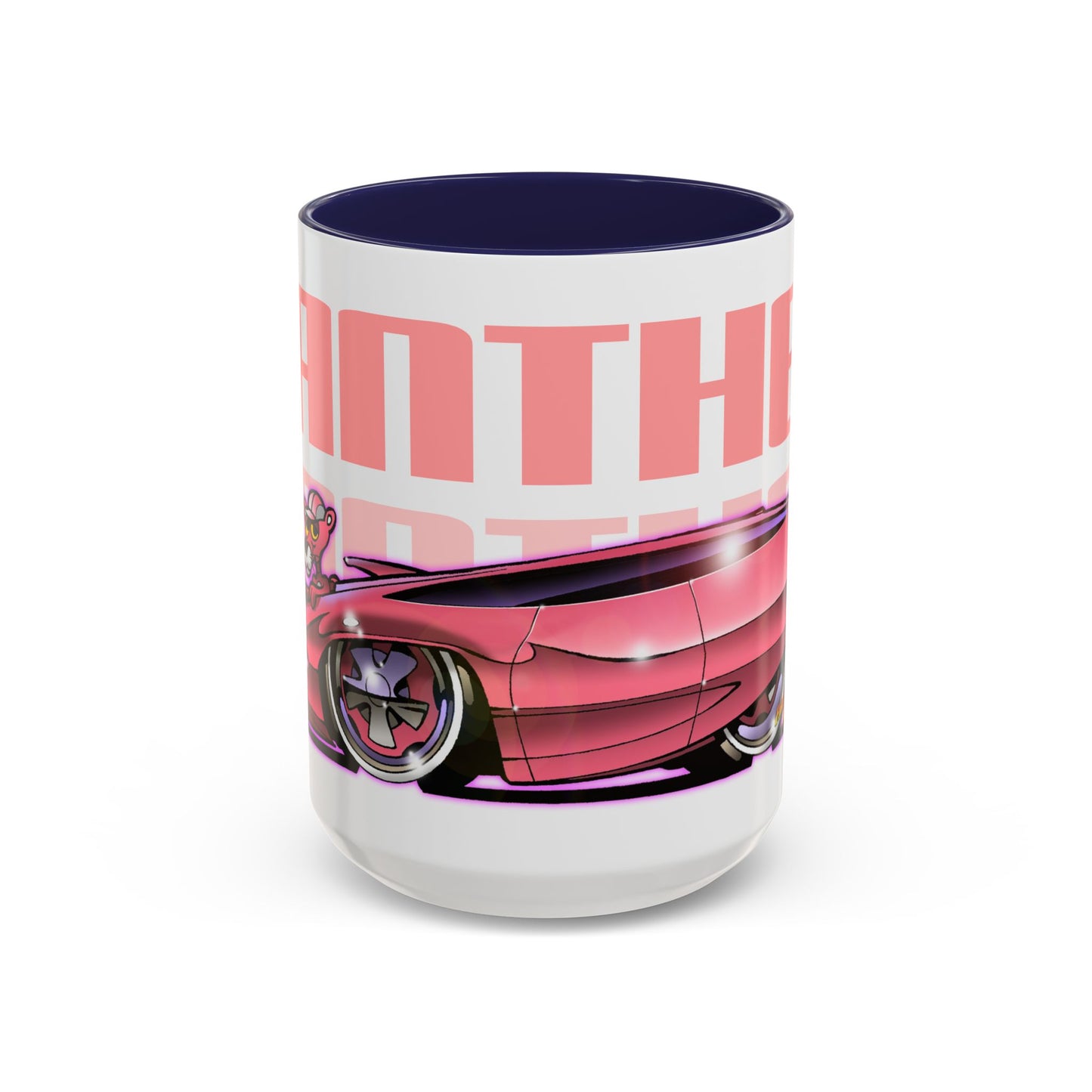 PINK PANTHER PANTHERMOBILE Collectible Coffee Art Mug - 2 Sizes