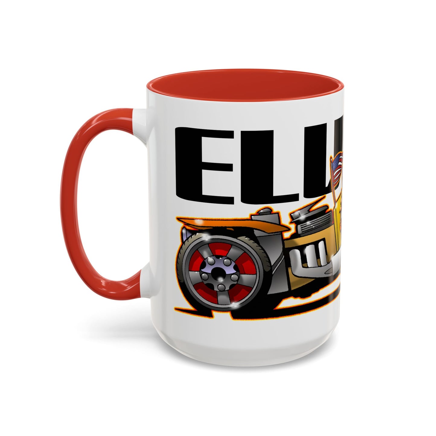 MONGREL T HOT ROD Elvis Easy Come Easy Go Fireball Collectible Coffee Mug - 2 Sizes