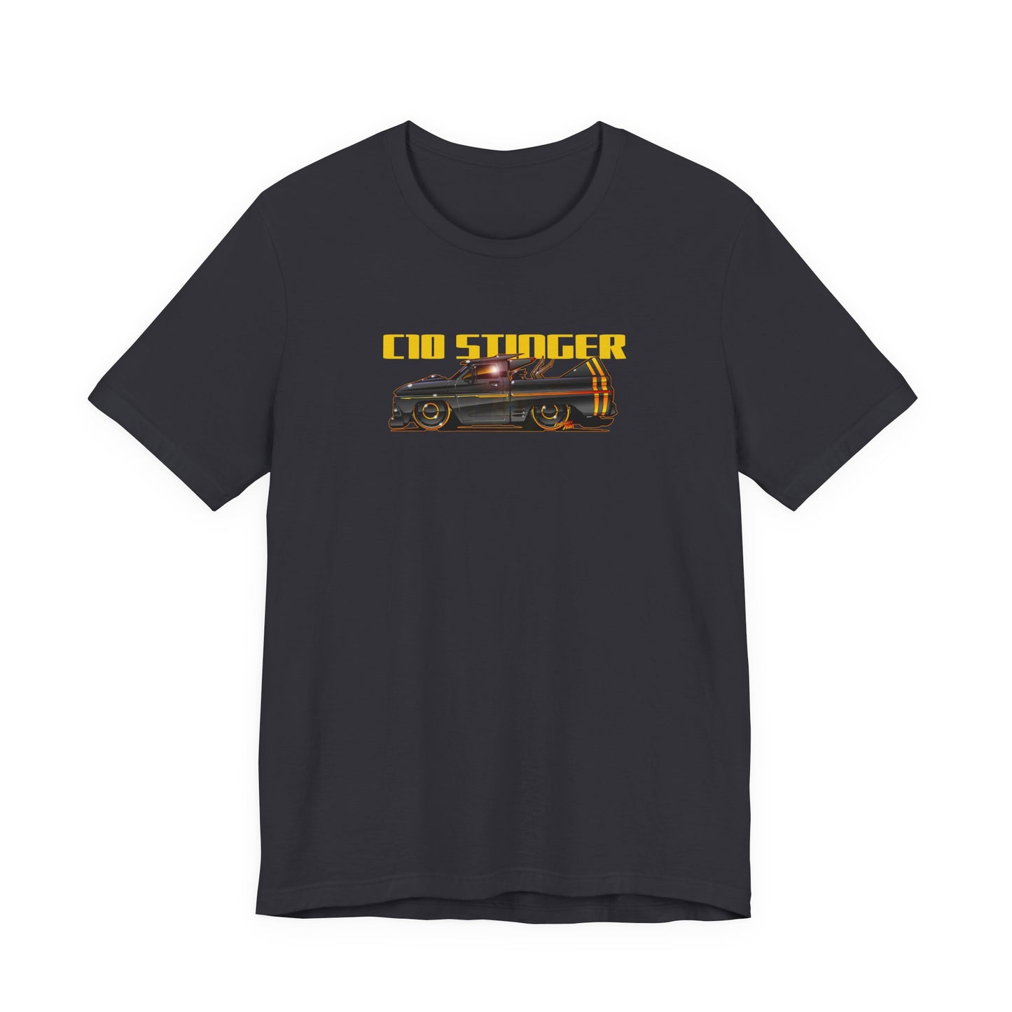 CHEVROLET C10 1960 Stinger Pickup Truck Custom Short Sleeve Tee 8 Colors