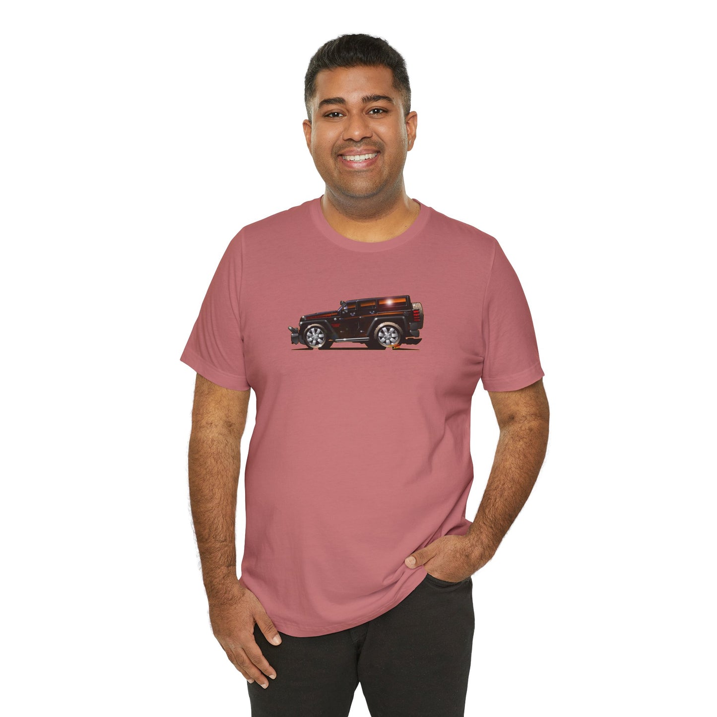 JEEP WRANGLER SAHARA BLACKHORSE Concept Art Short Sleeve Tee 11 Colors