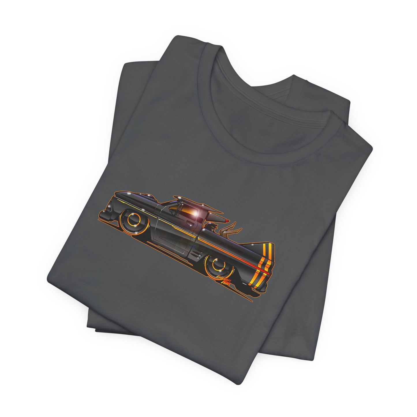 CHEVROLET C10 1960 Stinger Pickup Truck Concept Art Custom Short Sleeve Tee 8 Colors