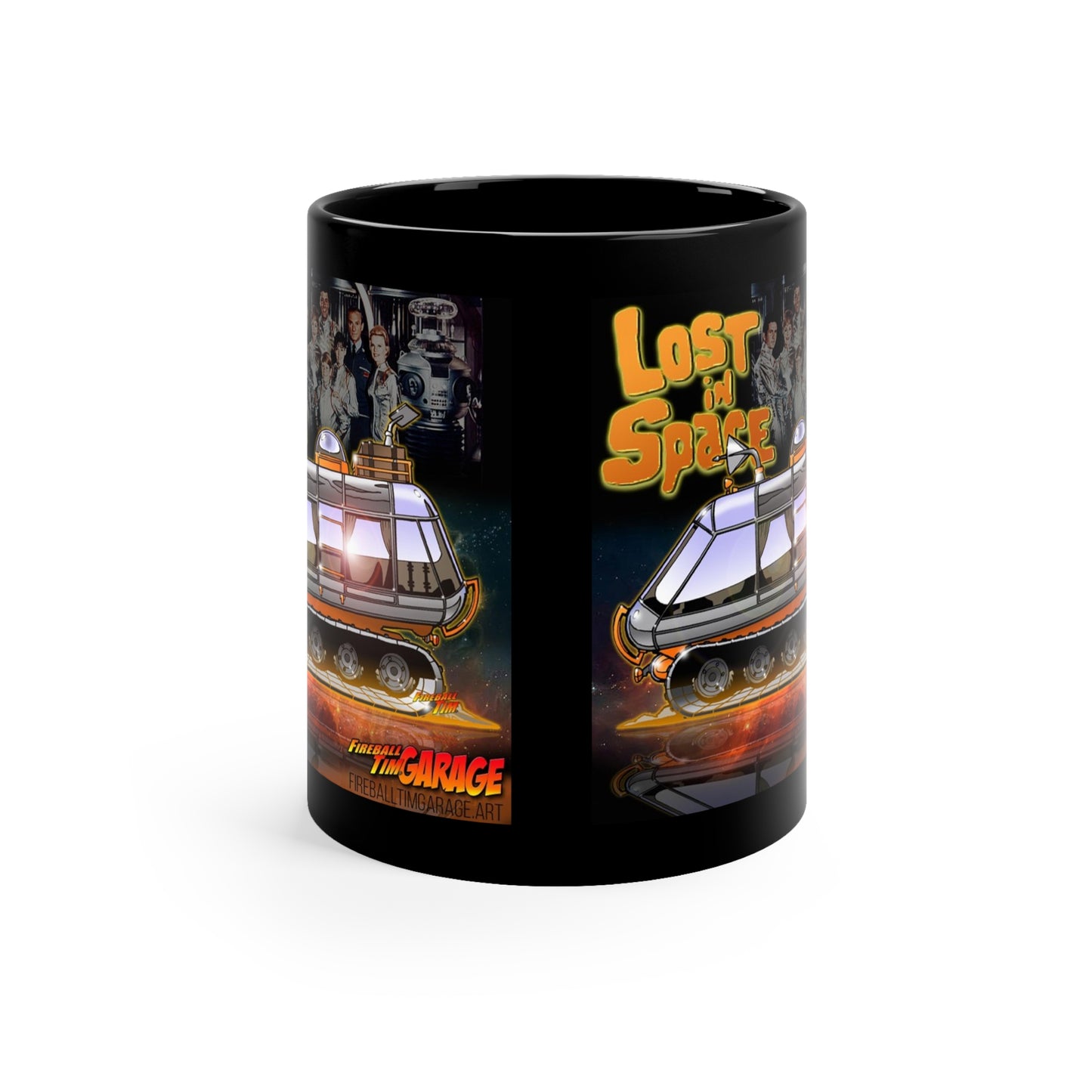 LOST IN SPACE TV Show Garage Coffee Mug 11oz
