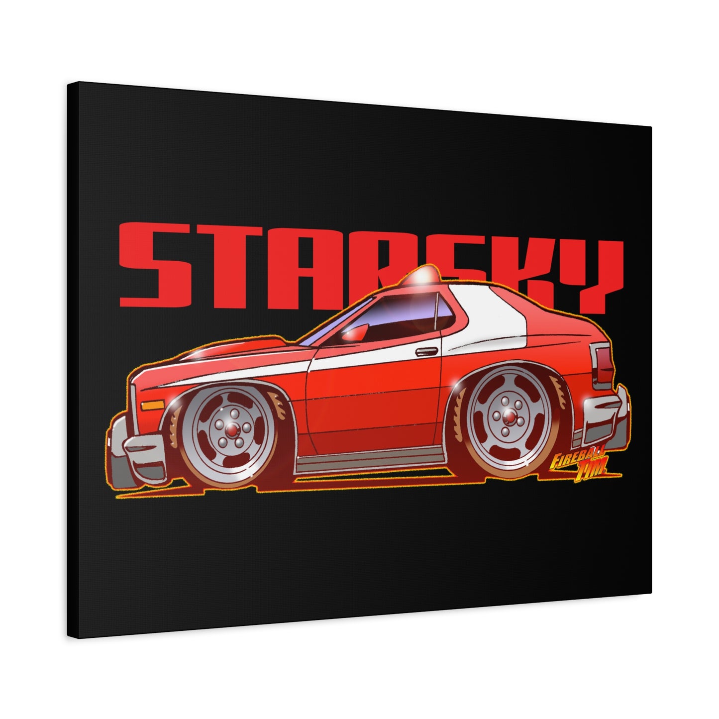 STARSKY Torino Fireball Canvas Art Print - 11x14