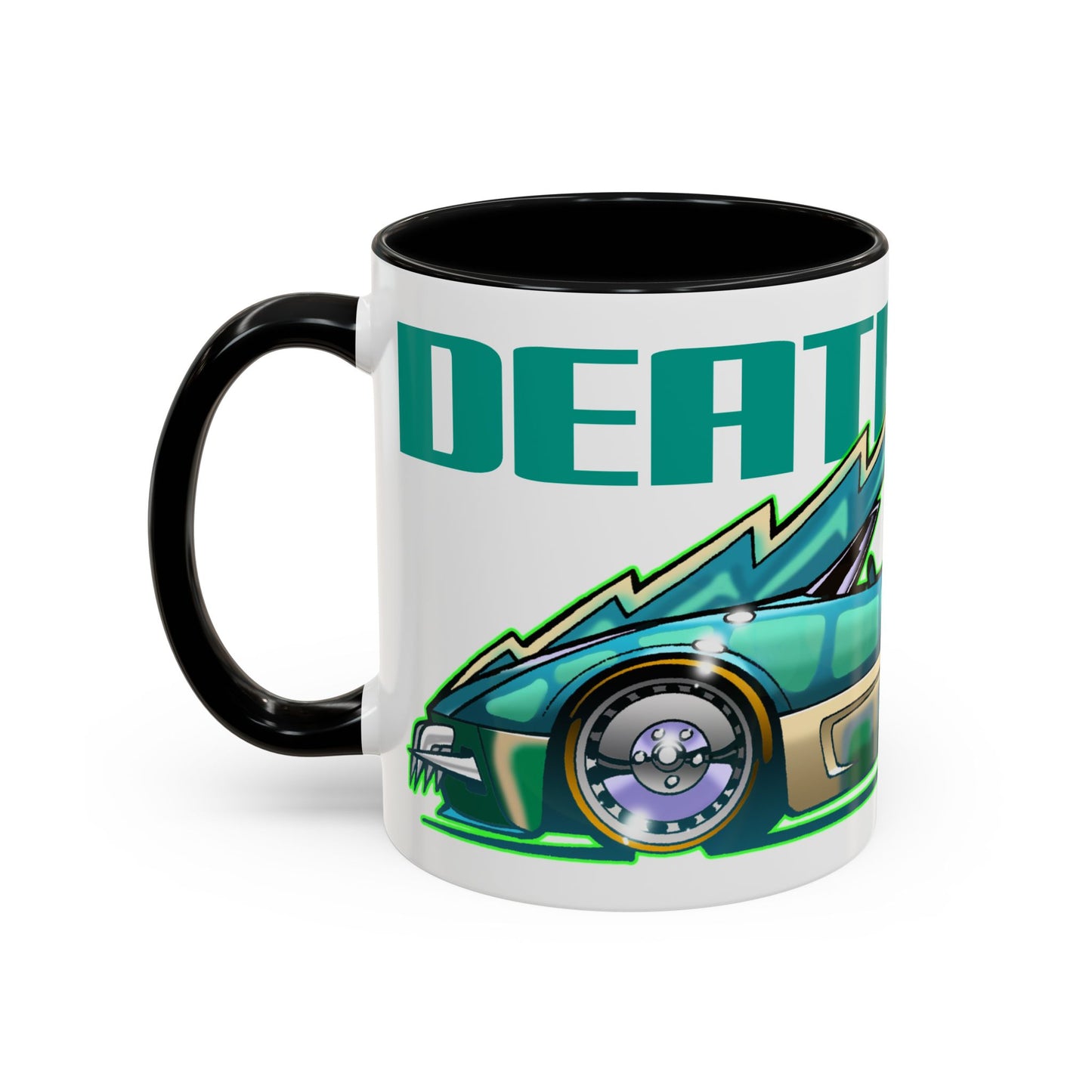 DEATH RACE 2000 Fireball Art Collectible Coffee Mug - 2 Sizes