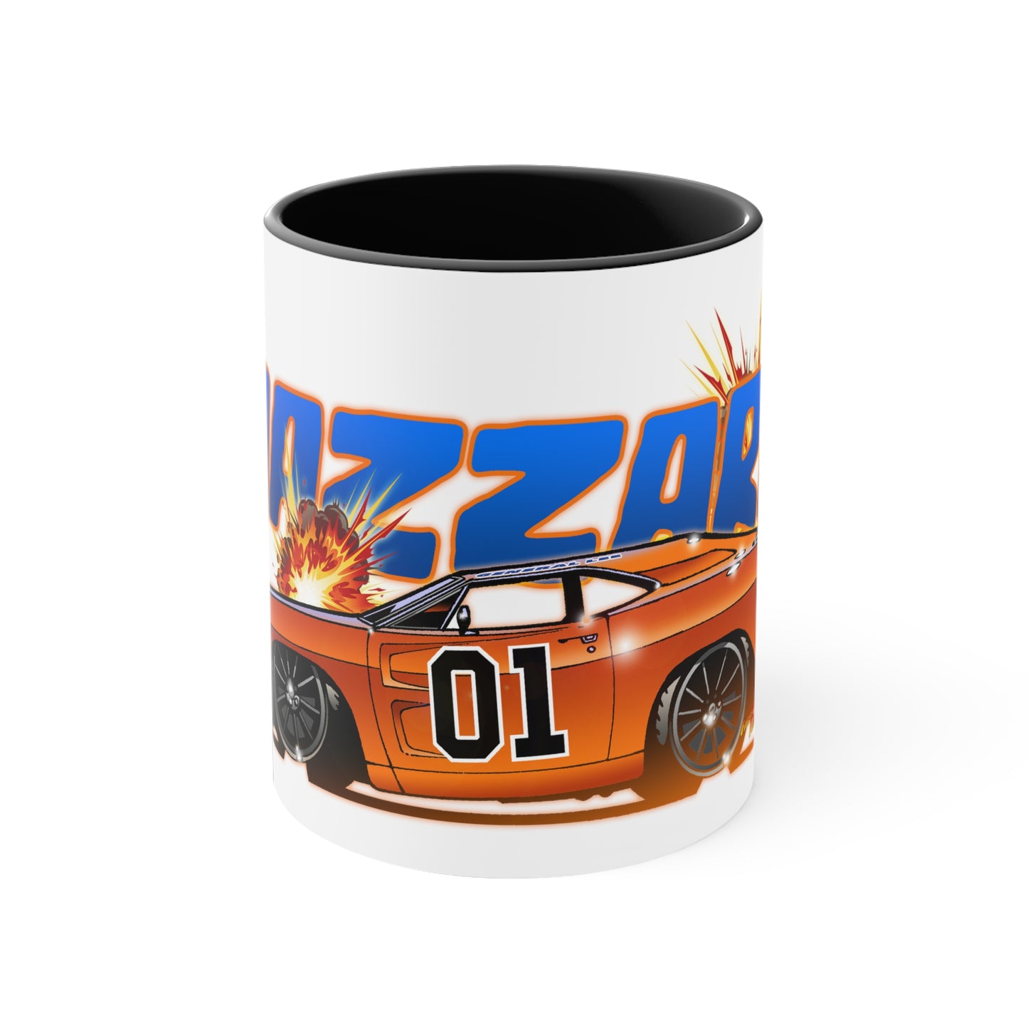 GENERAL LEE Dukes of Hazzard Movie Car Coffee Mug 11oz