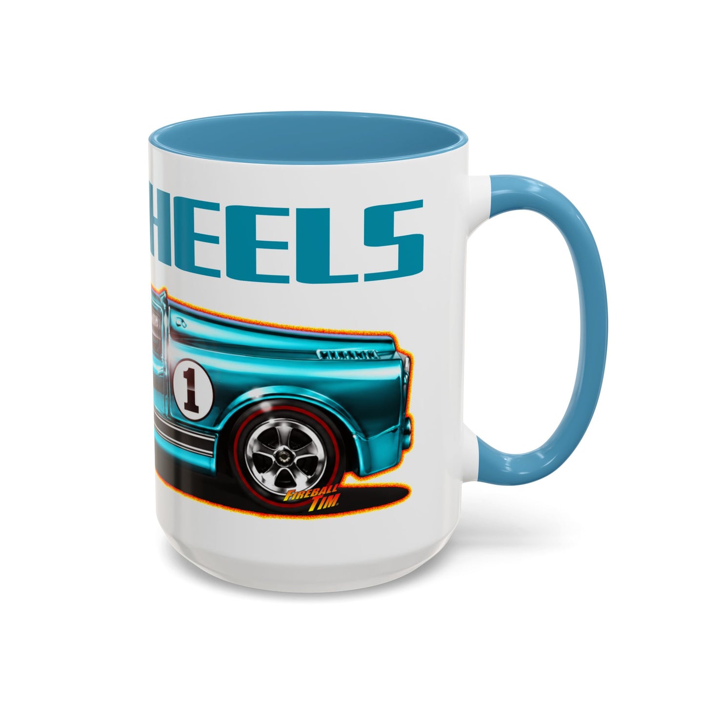 HOT WHEELS Sweet 16 JCAR Collectible Fireball Art Coffee Mug - 2 Sizes