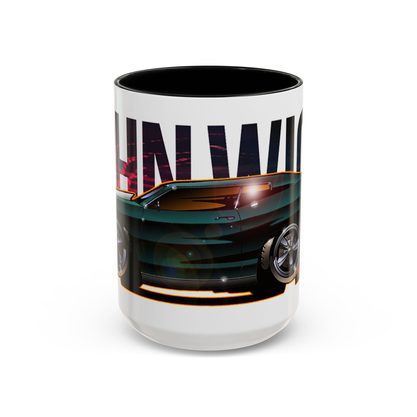 JOHN WICK Keanu Reeves 1970 CHEVROLET CHEVELLE SS 396 Concept Art Coffee Mug 2 Sizes