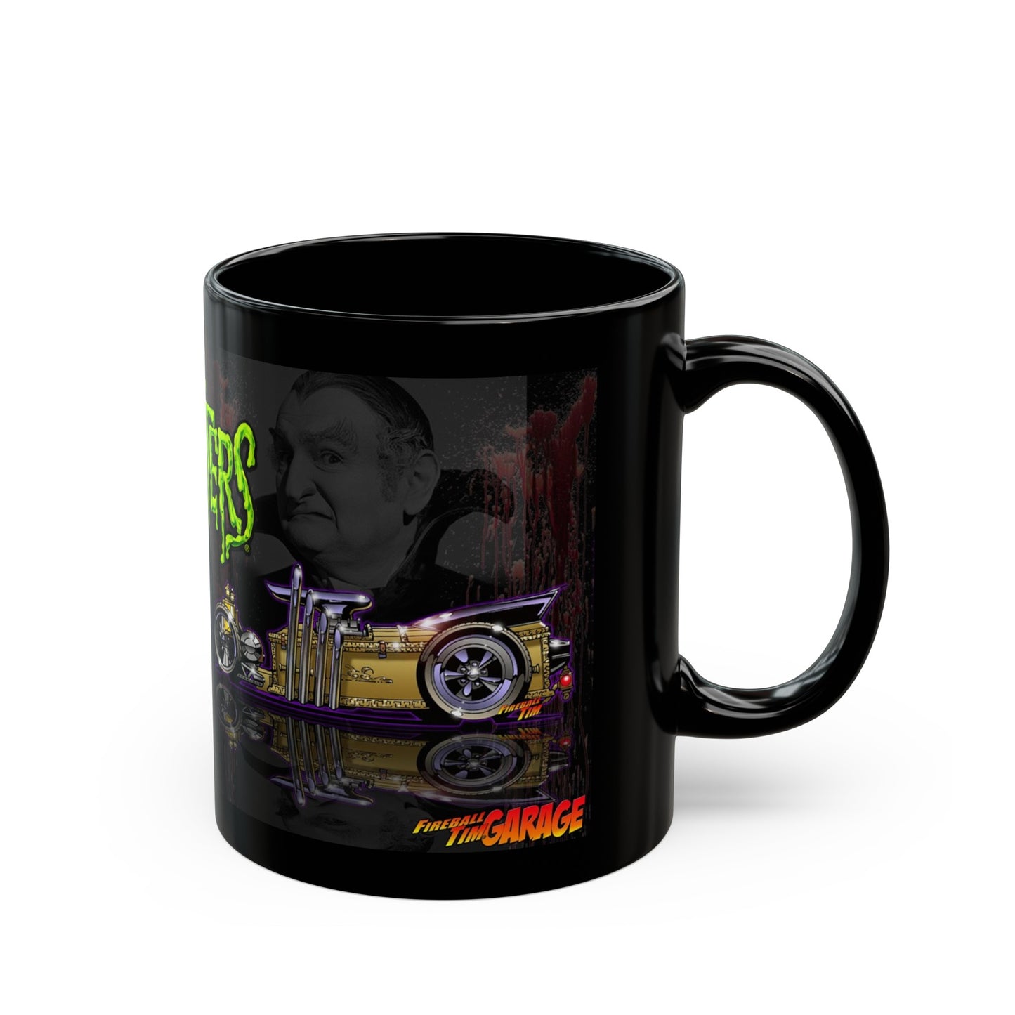 MUNSTERS DRAGULA TV Show Concept Art Coffee Mug 11oz