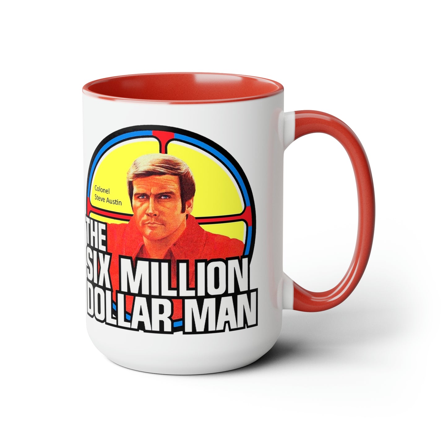 SIX MILLION DOLLAR MAN Coffee Mug 15oz