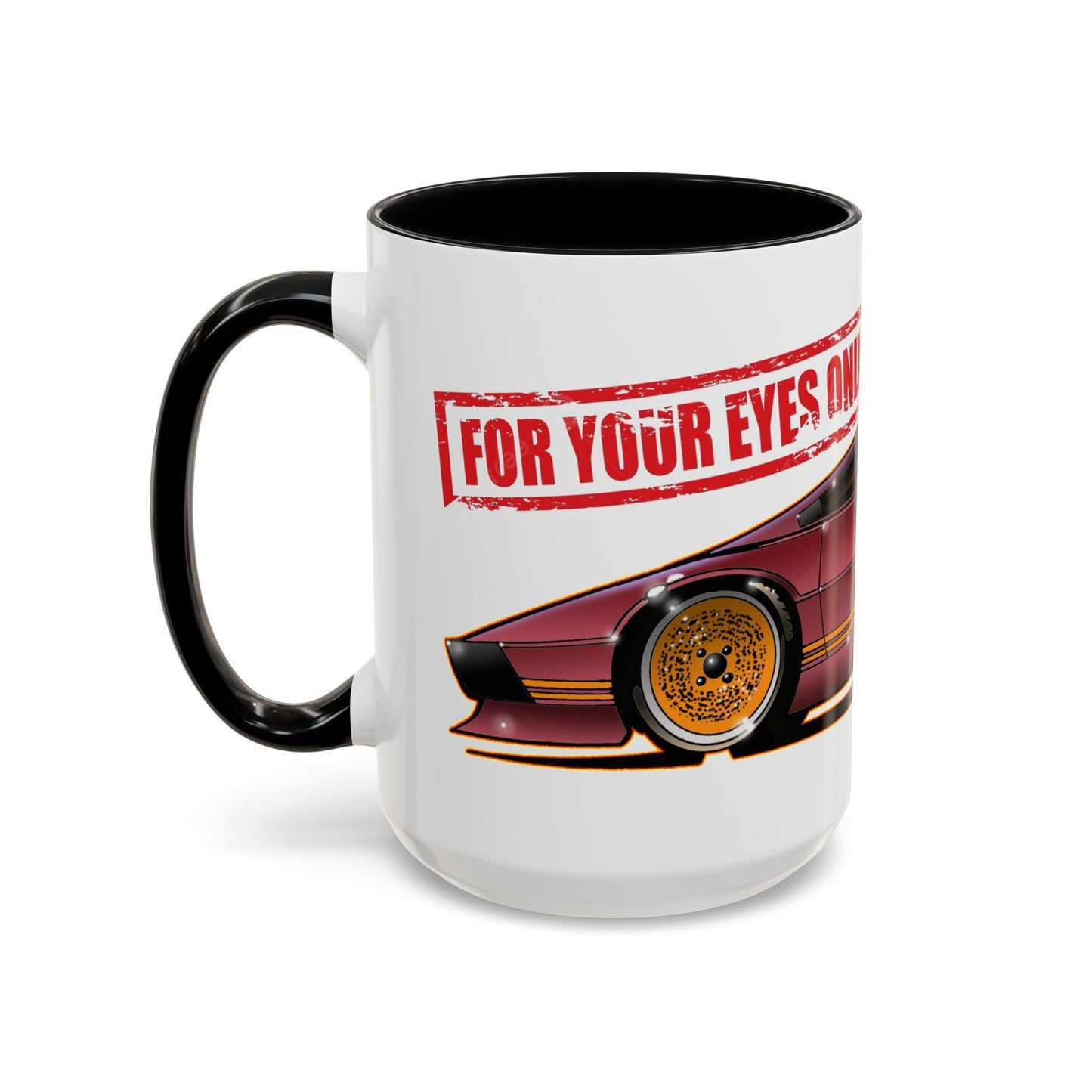 LOTUS ESPRIT TURBO For Your Eyes Only Concept Art Coffee Mug 2 Sizes-Mug-Fireball Tim Garage