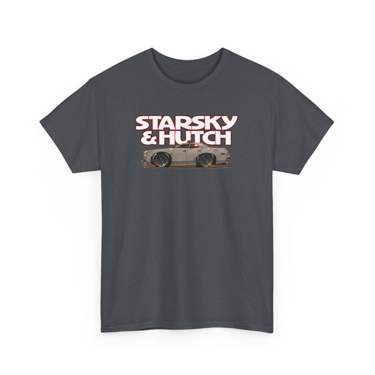 STARSKY AND HUTCH Hutchmobile TV Show Cotton Tee Shirt Mutiple Colors