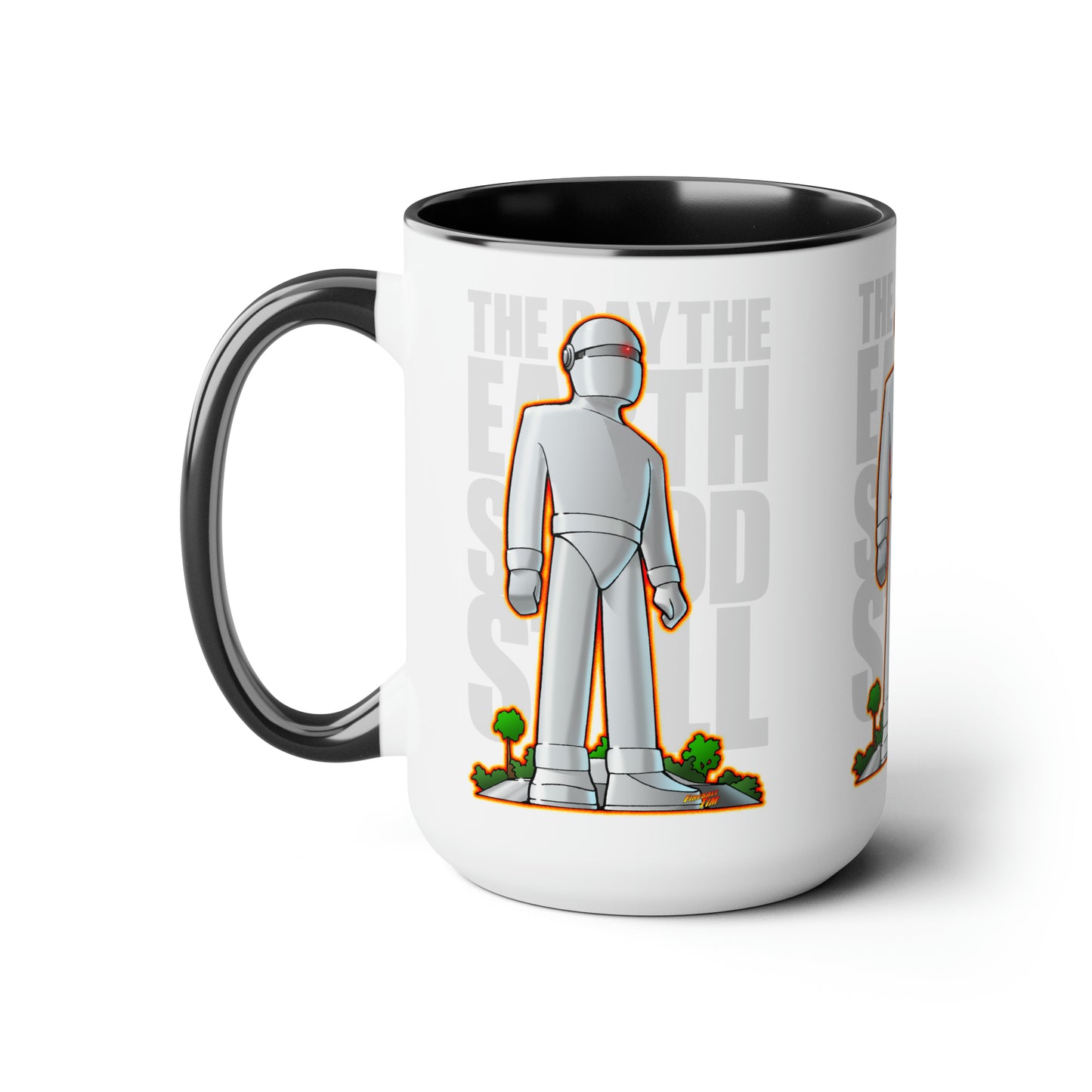 THE DAY THE EARTH STOOD STILL Vintage Gort Robot Coffee Mug 15oz 2 Colors