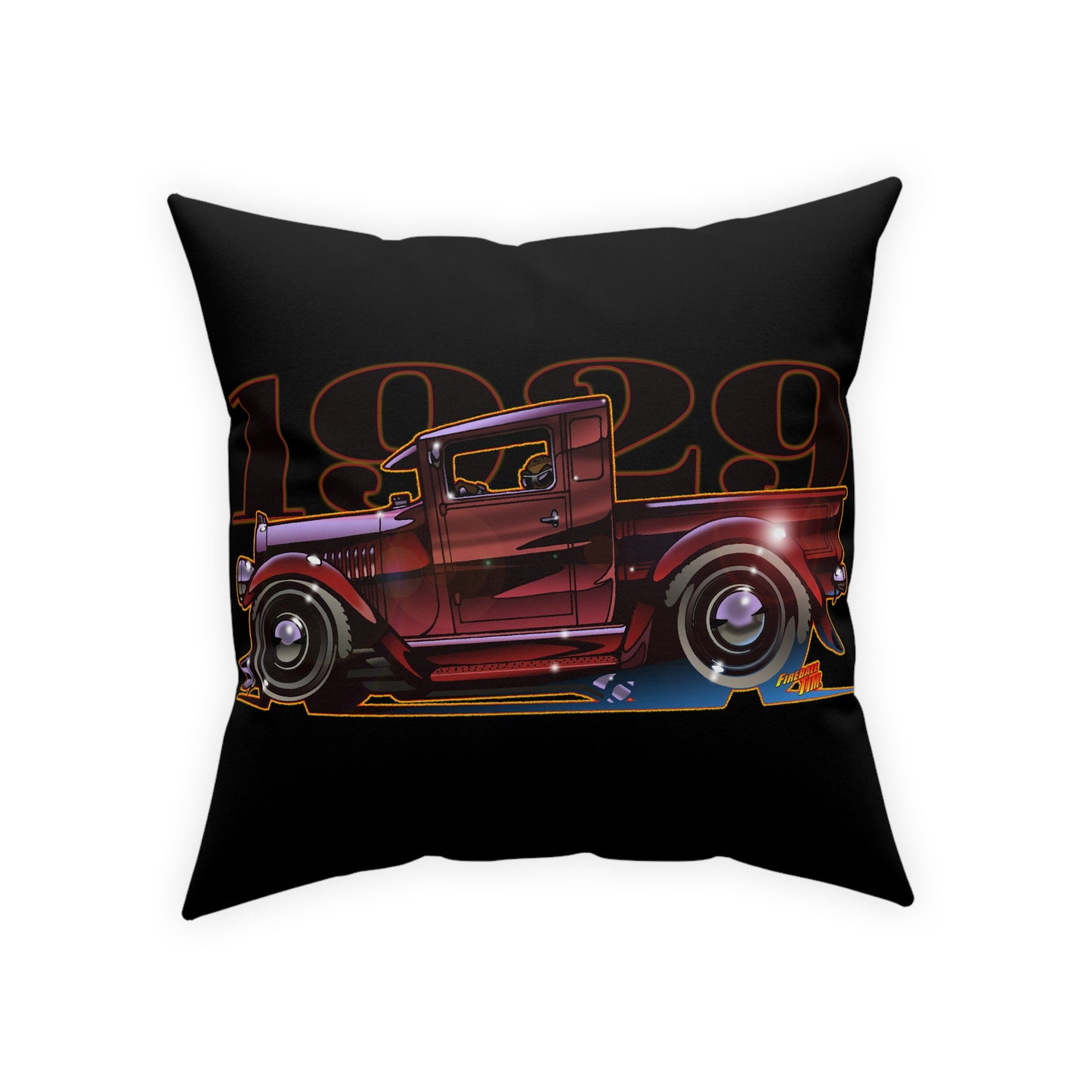 FORD 1929 CUSTOM PICKUP TRUCK Broadcloth Pillow 5 Sizes