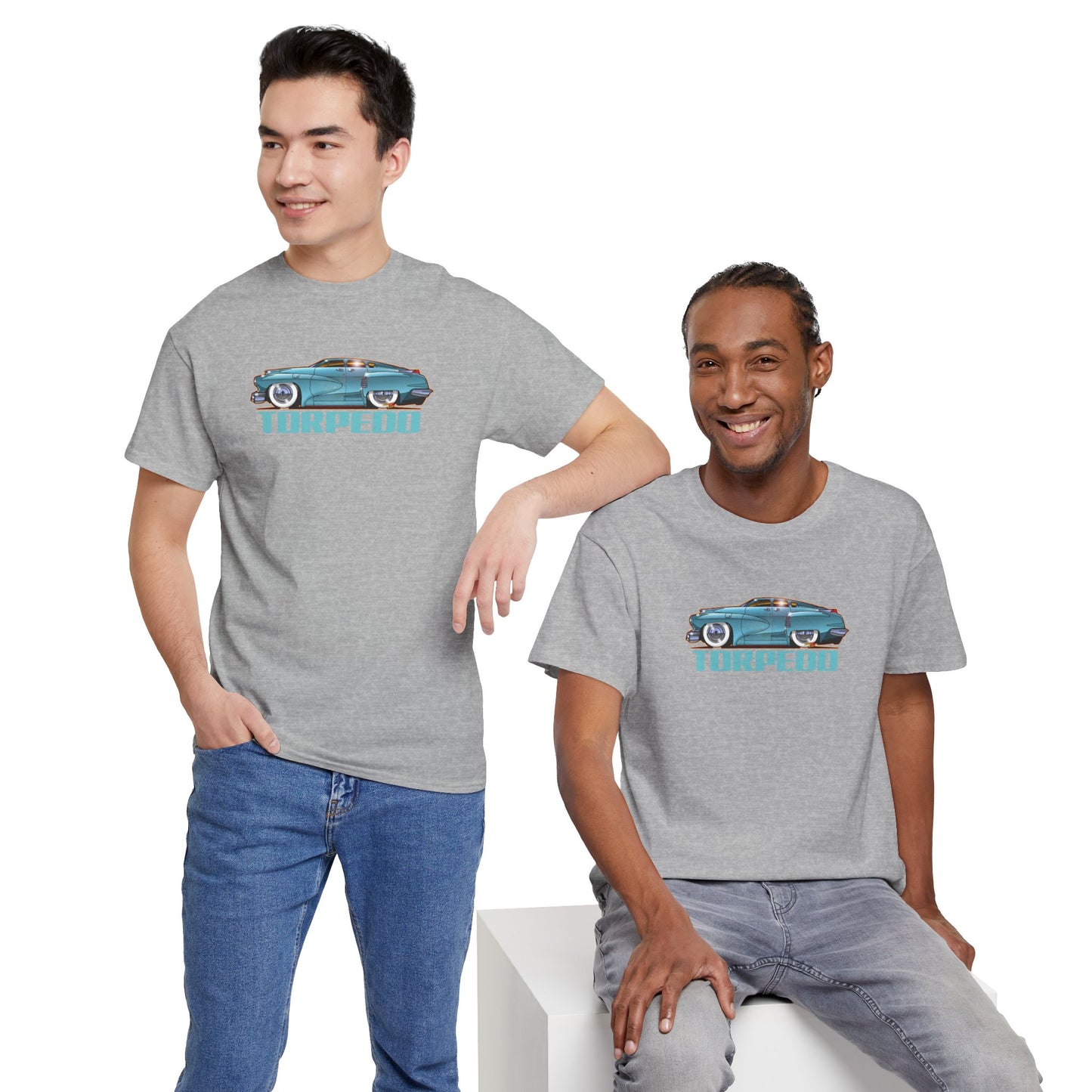 TUCKER TORPEDO 48 Collectible Fireball Art Cotton Tees