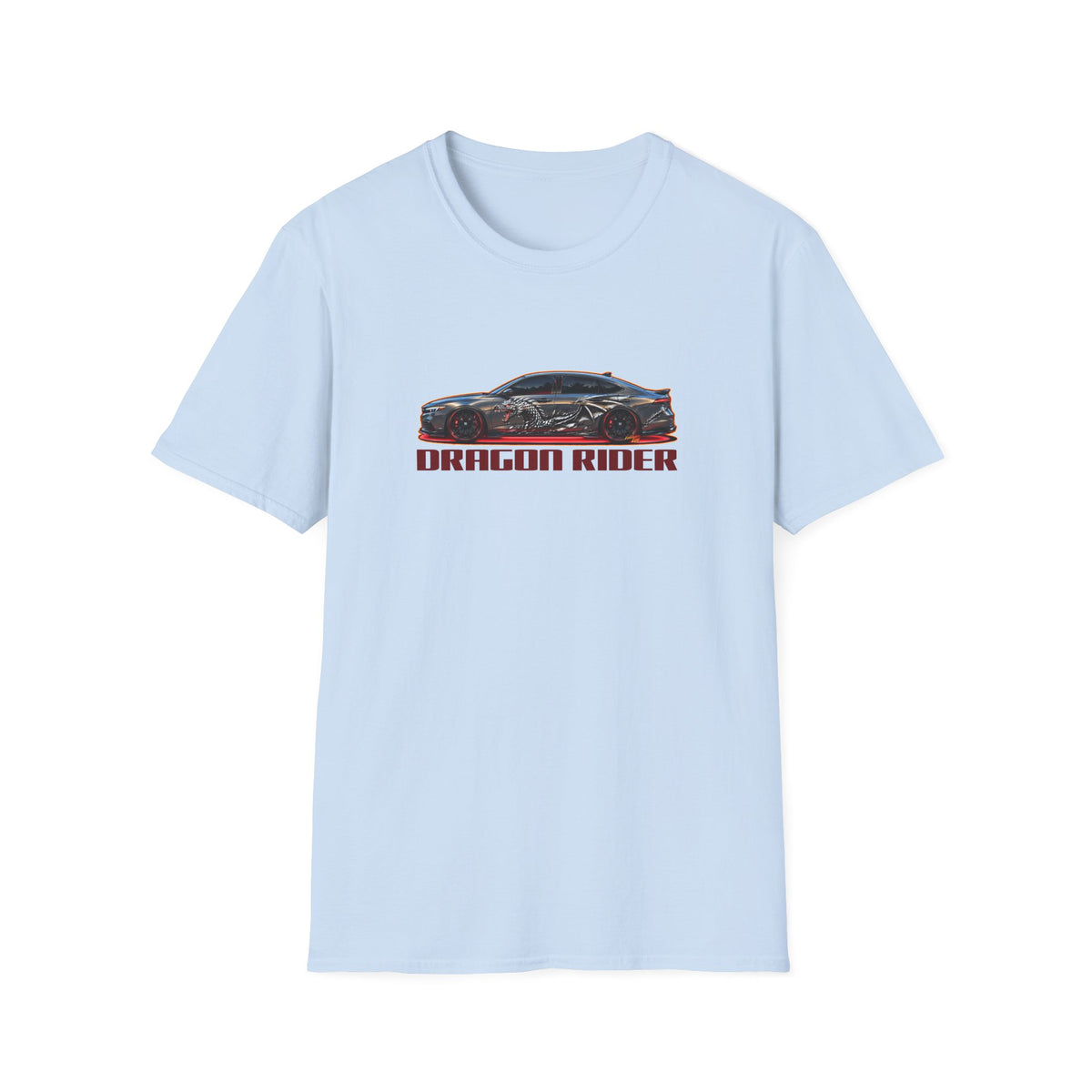 HONDA ACCORD 2025 Dragon Rider Collectible Fireball Art TeeShirt