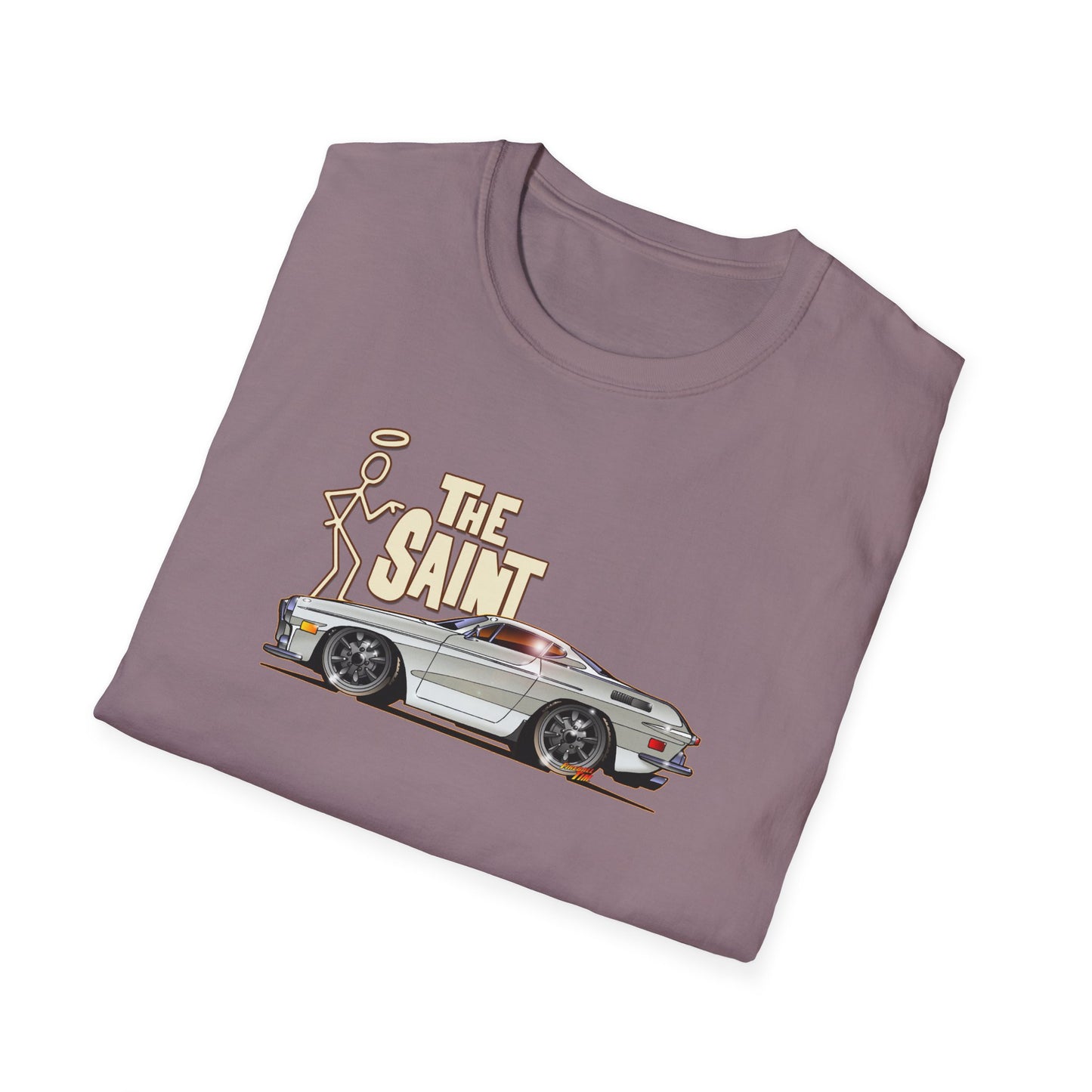 THE SAINT 1967 VOLVO 1800 S ST1 Concept Art Unisex Softstyle T-Shirt 13 Colors