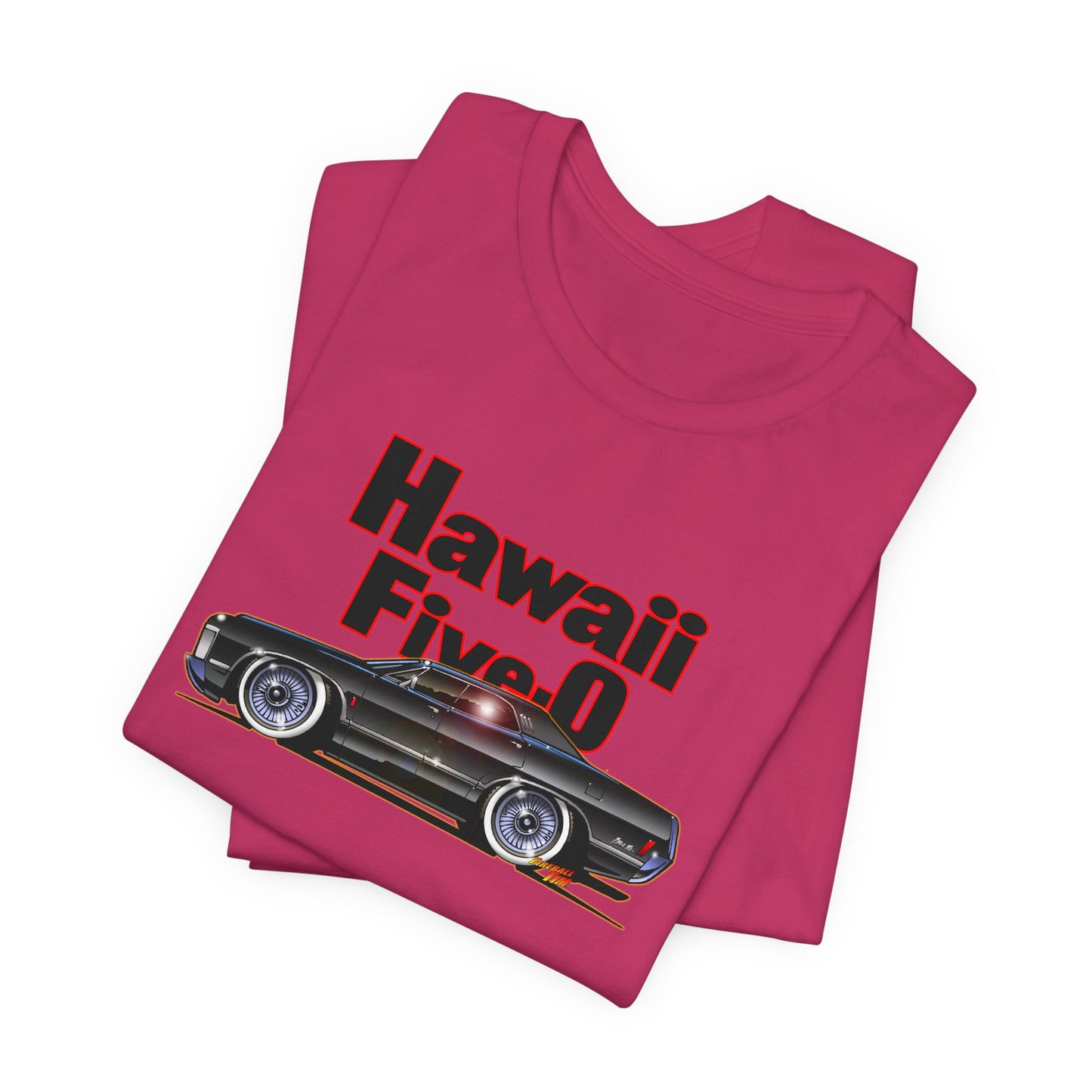 HAWAII 5-O Concept Art McGarrett Mercury Park Lane Short Sleeve Tee 11 Colors