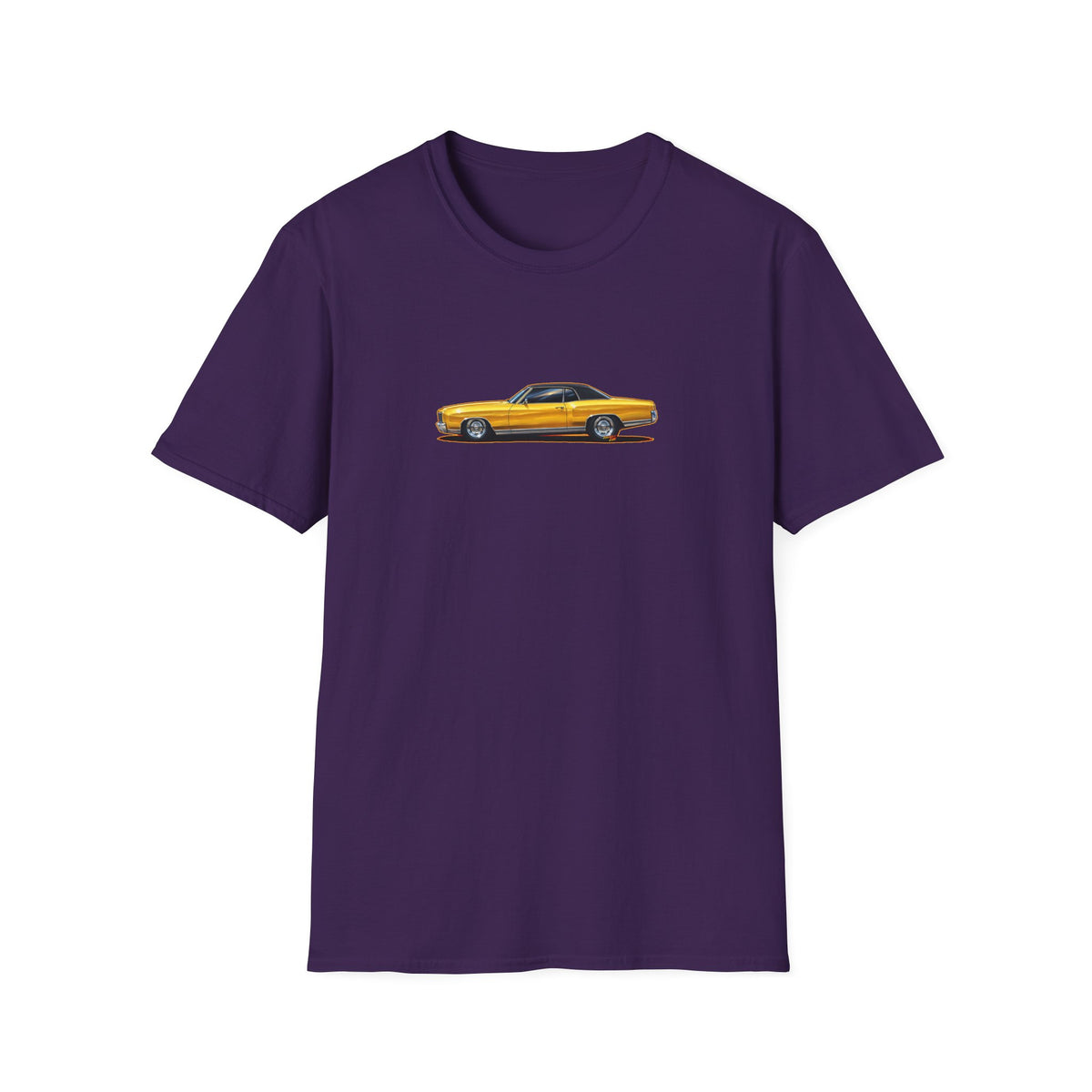 CHEVROLET MONTE CARLO 1972 Collectible Fireball Art TeeShirt
