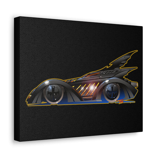 BATMAN FOREVER BATMOBILE Concept Art Canvas Print 11x14