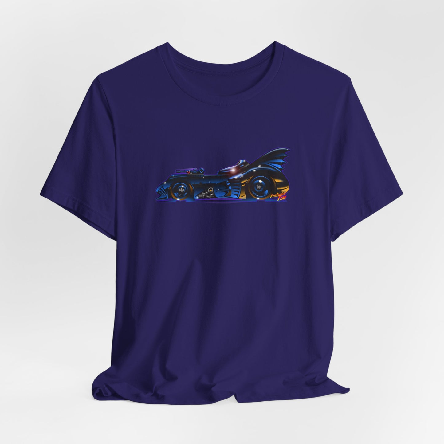 BATMOBILE 1989 BATMAN Concept Art Short Sleeve Tee 10 Colors