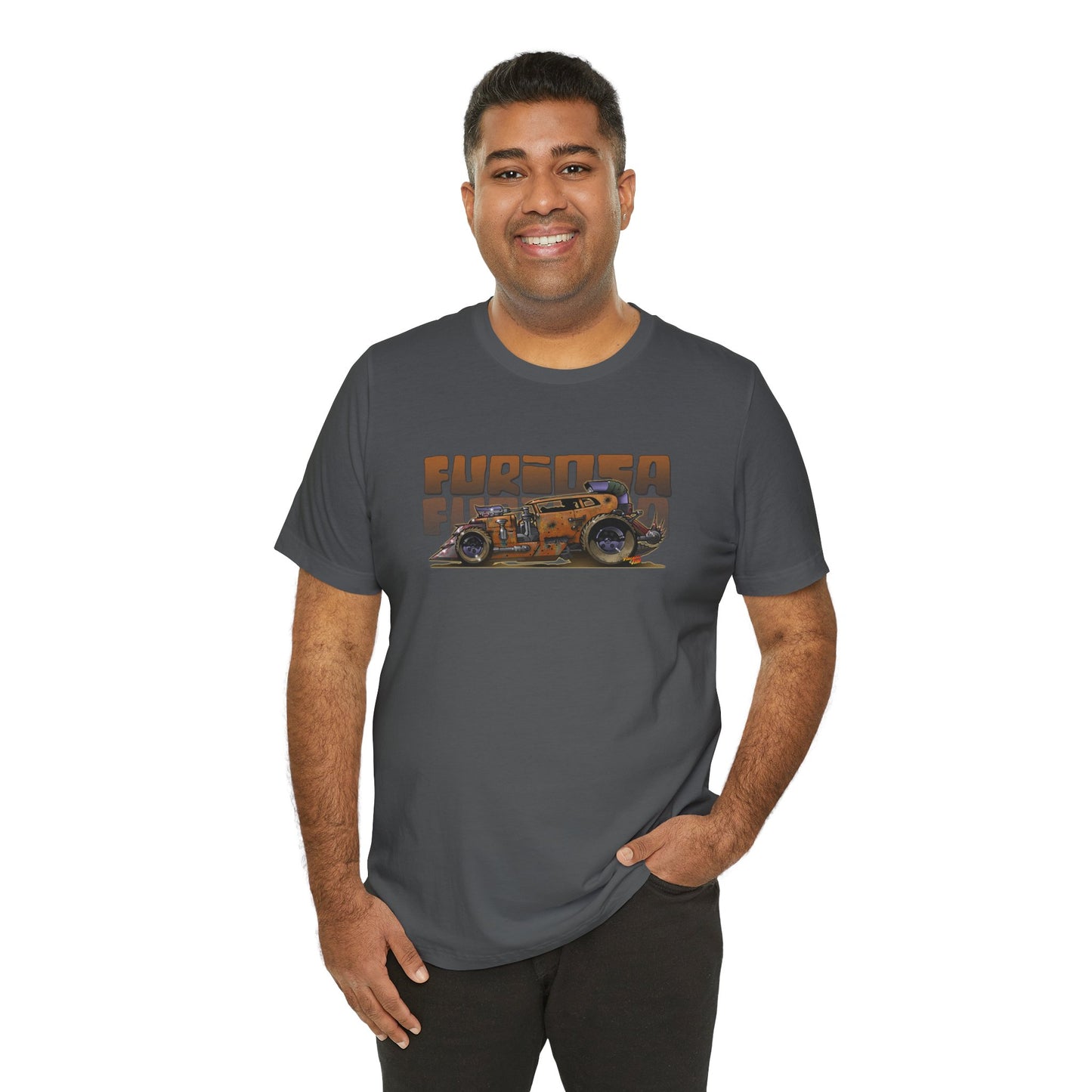 FURIOSA Mad Max Movie Hot Rod Short Sleeve Tee Shirt - 12 Colors