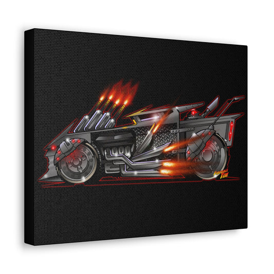 BATSHAKER BATMOBILE Movie Car Concept Art Canvas Print 11x14