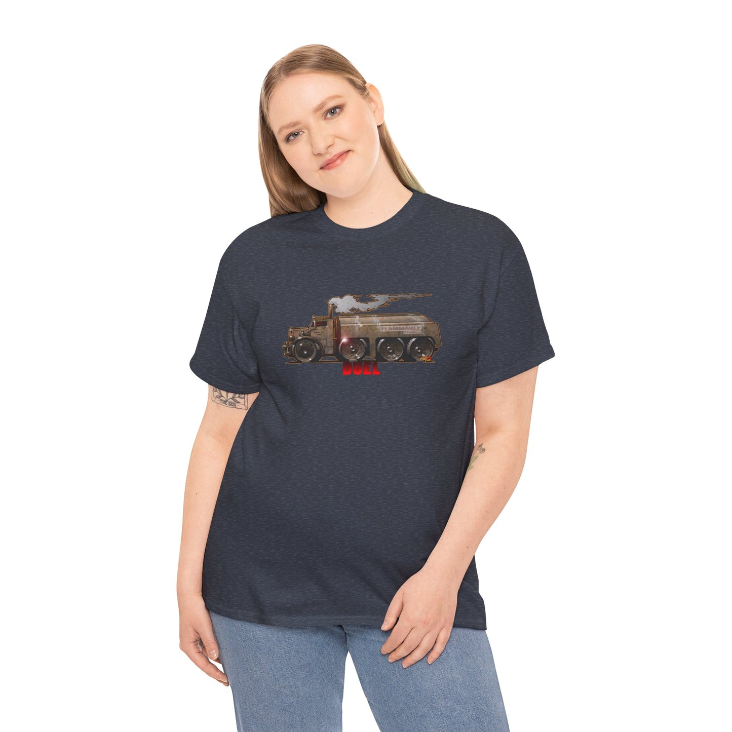 DUEL Movie Truck Concept Art Heavy Cotton Tee 13 Colors