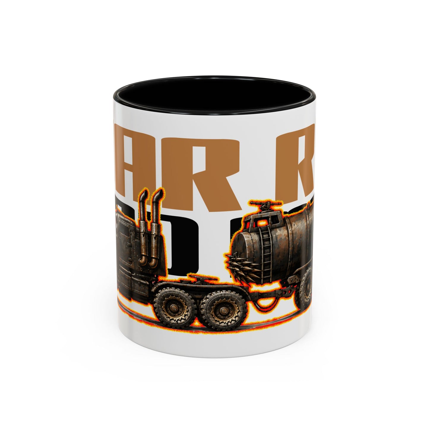 MAD MAX War Rig Collectible Fireball Art Coffee Mug - 2 Sizes