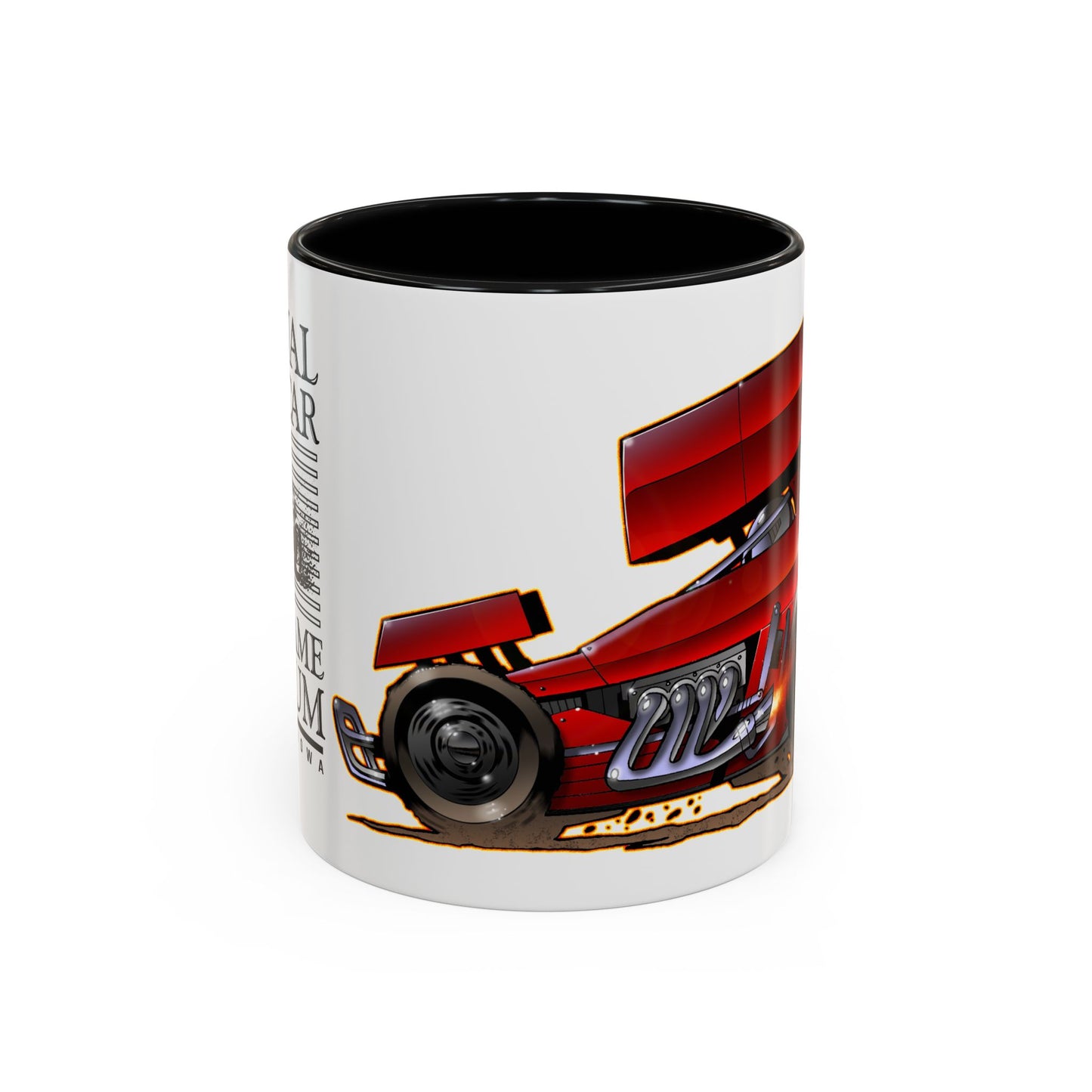 NATIONAL SPRINT CAR MUSEUM Hall of Fame Racing Collectible Coffee Mug 2 Sizes 3 Colors