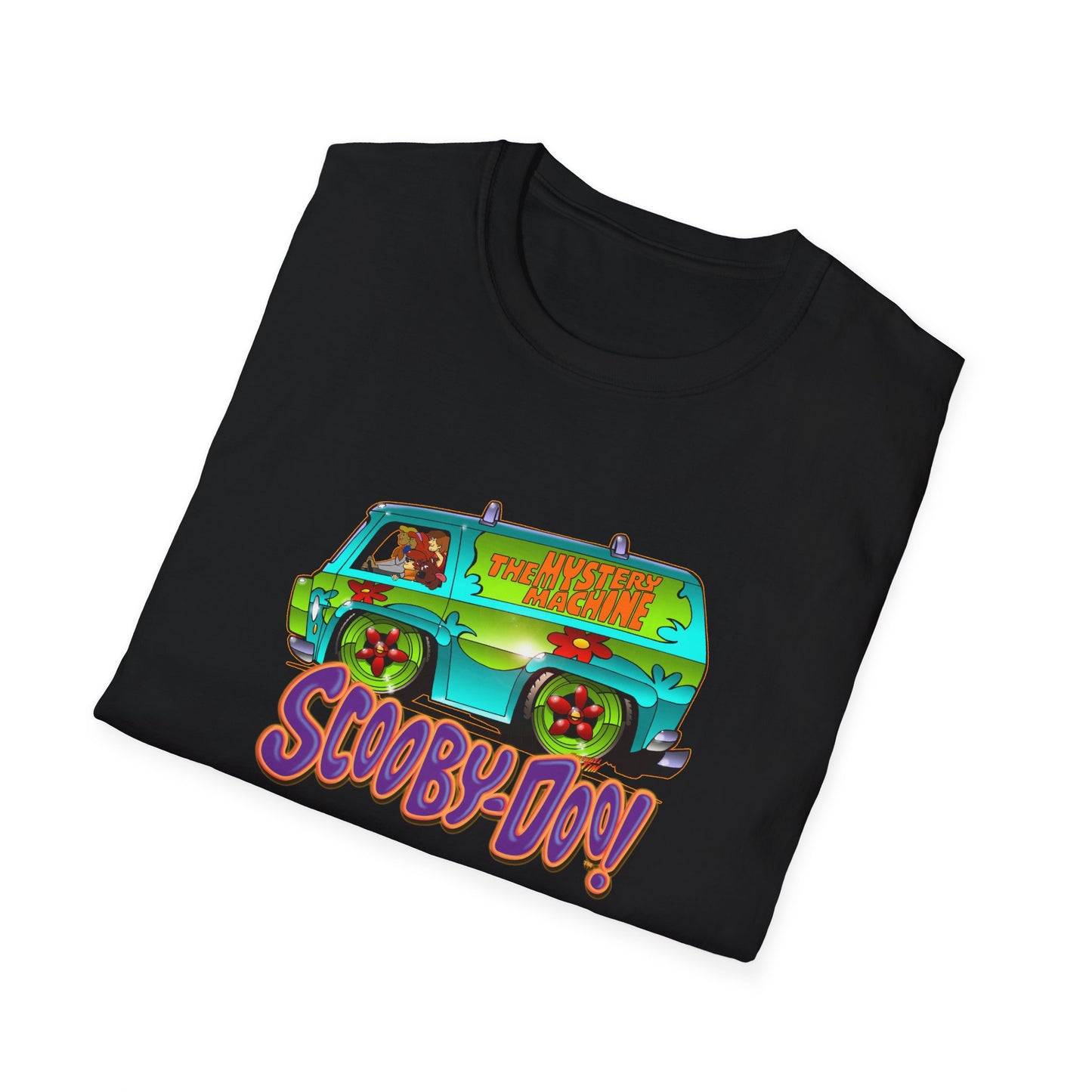 SCOOBY DOO MYSTERY MACHINE VAN Concept Art Softstyle T-Shirt 12 Colors