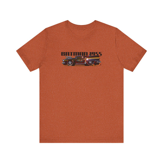 BATMAN 1955 BATMOBILE Concept Art Short Sleeve Tee - 9 Colors
