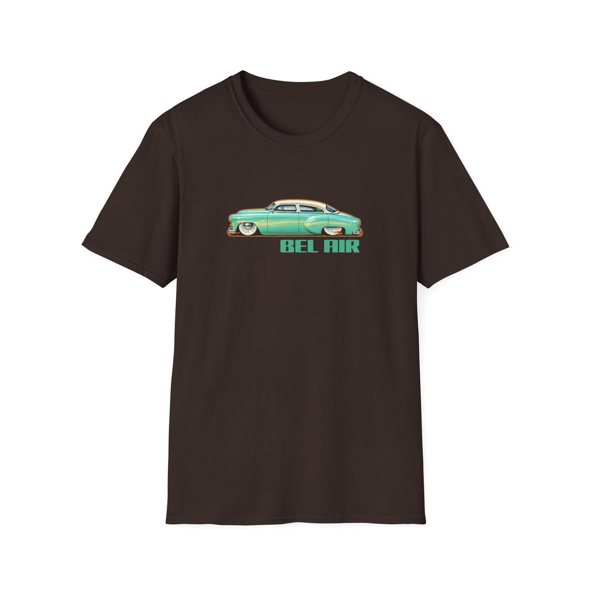 CHEVROLET BEL AIR 1953 Collectible Fireball Art Collectible Fireball Art TeeShirt