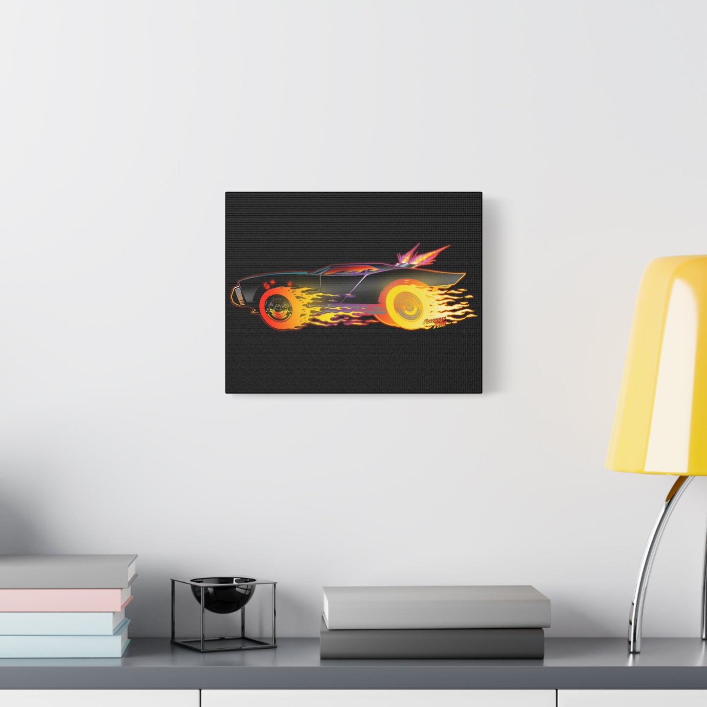 BATMOBILE 2021 THE BATMAN Canvas Art Print - 11x14