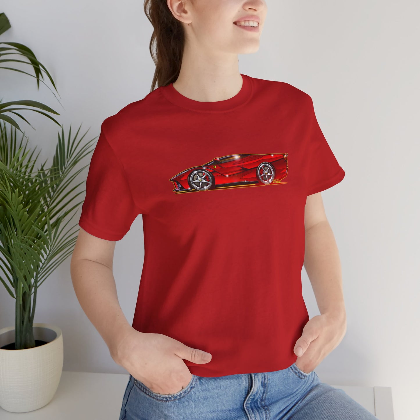 FERRARI LA FERRARI APERTA Concept Art Short Sleeve Tee 9 Colors