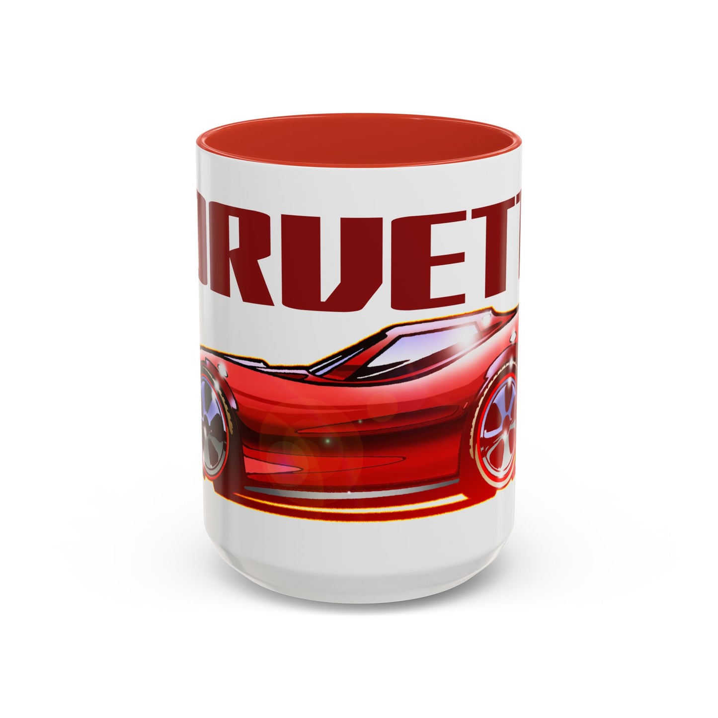 Hot Wheels CUSTOM CORVETTE Redline Collectible Coffee Mug 2 Sizes