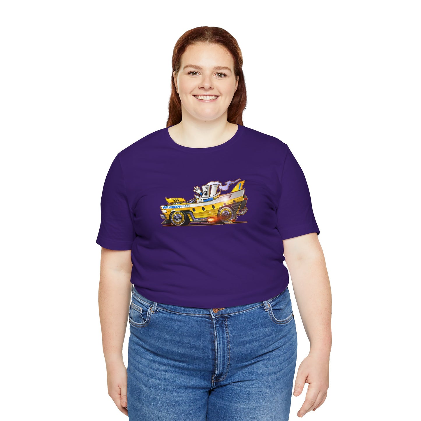 BUDDY CRUISE BUDDYMOBILE Custom Car Art Short Sleeve Tee in 17 Colors