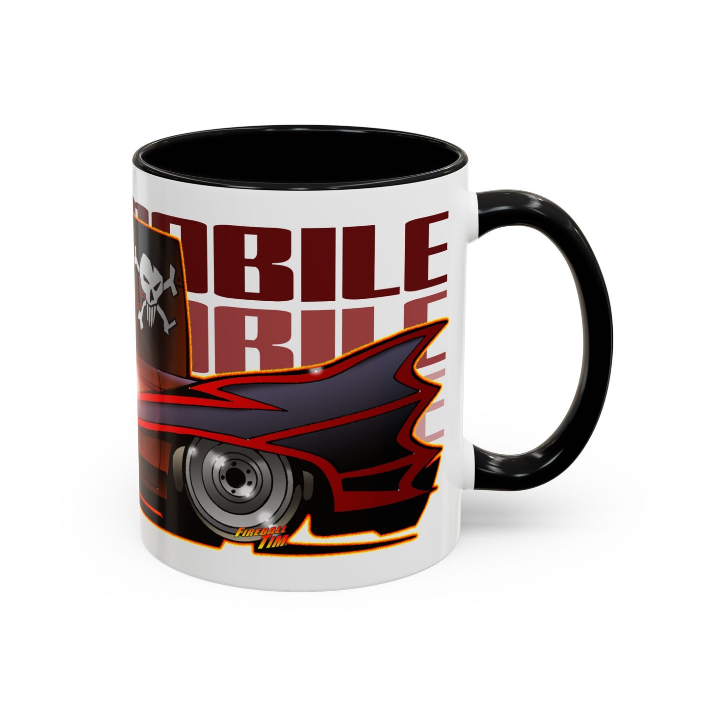 ANIMAL HOUSE DEATHMOBILE Fireball Art Collectible Coffee Mug - 2 Sizes