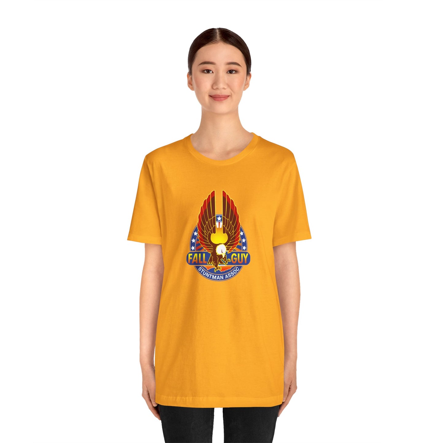 THE FALL GUY Stuntman Association Unisex Jersey Short Sleeve Tee - 12 Colors