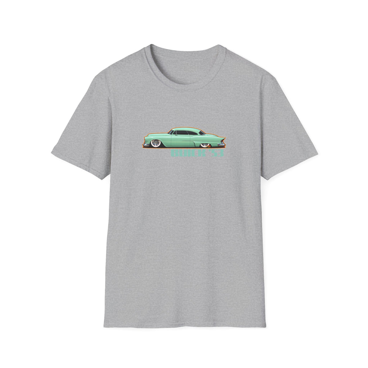 BUICK 1953 Kustom Special Collectible Fireball Art TeeShirt