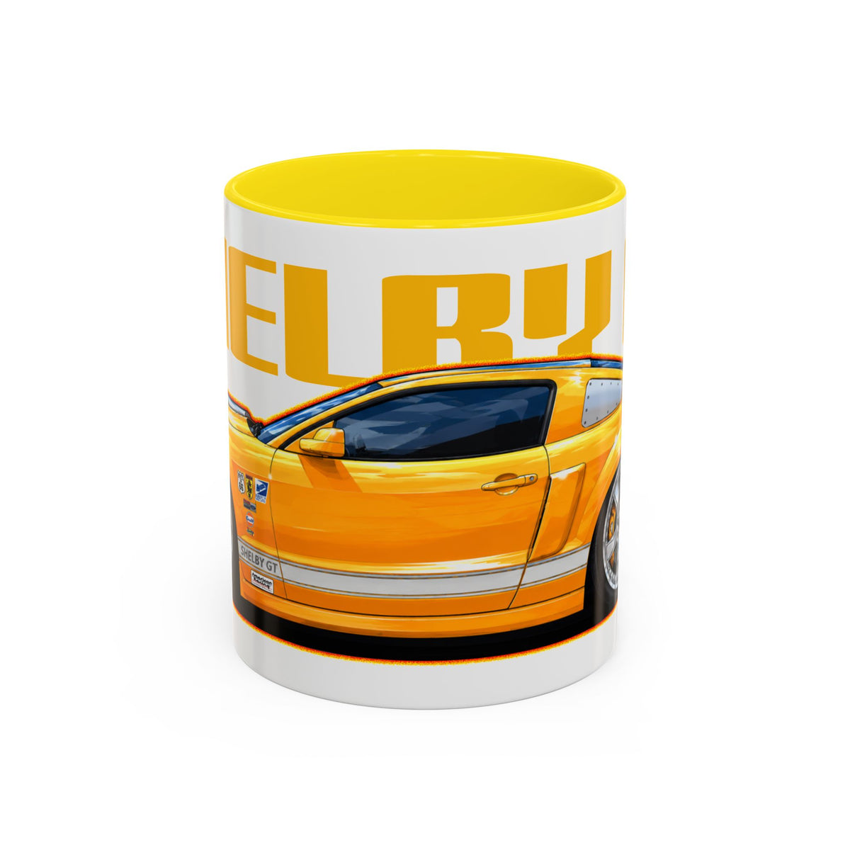 FORD MUSTANG SHELBY GT-C 2008 Collectible Fireball Art Coffee Mug - 2 Sizes