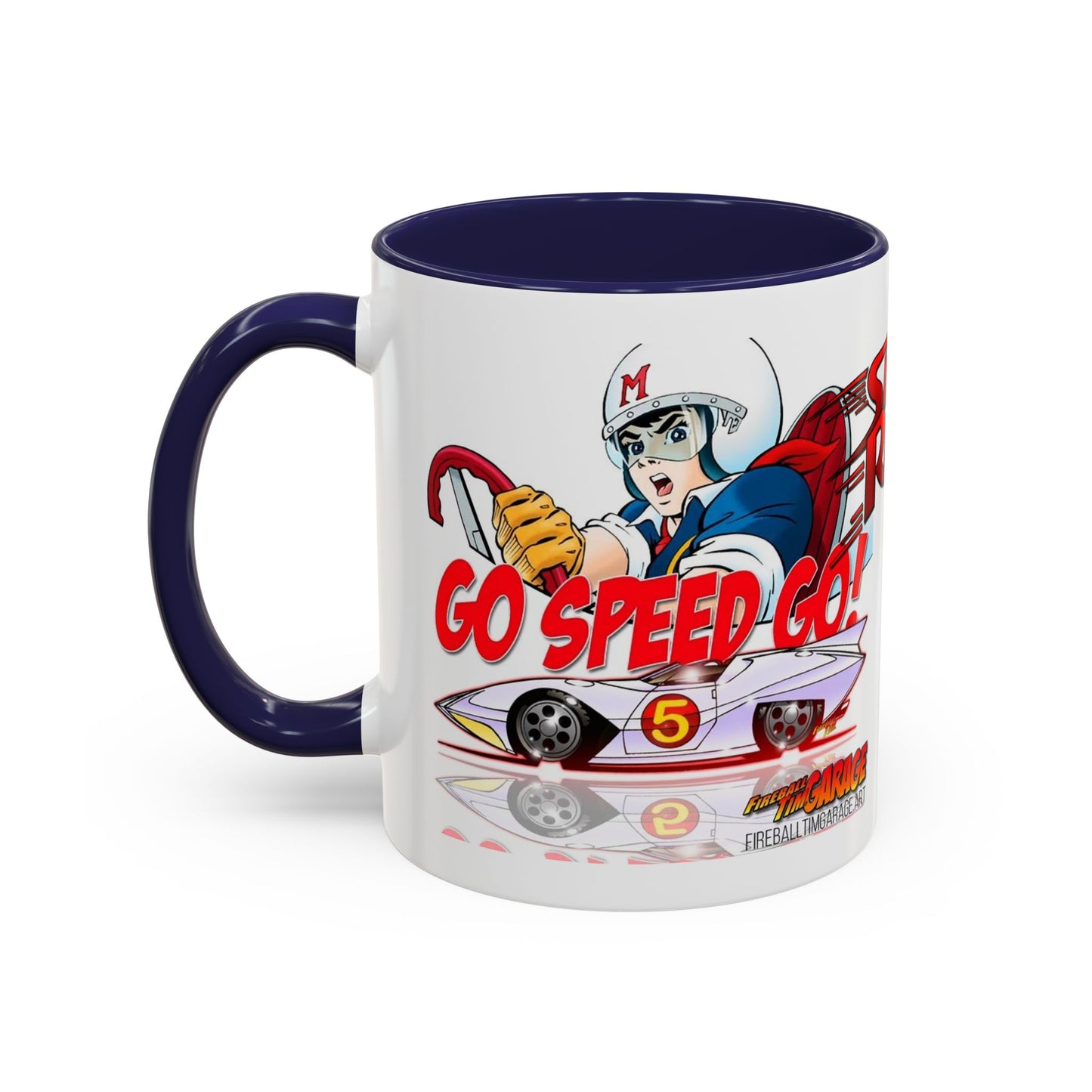 SPEED RACER Cartoon TV Show Garage Coffee Mug 2 Sizes