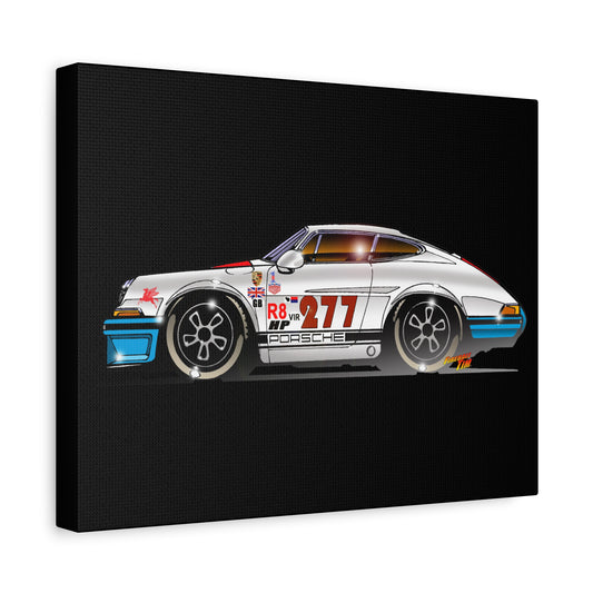 MAGNUS WALKER Urban Outlaw 277 Fireball Art Canvas Print - 11x14