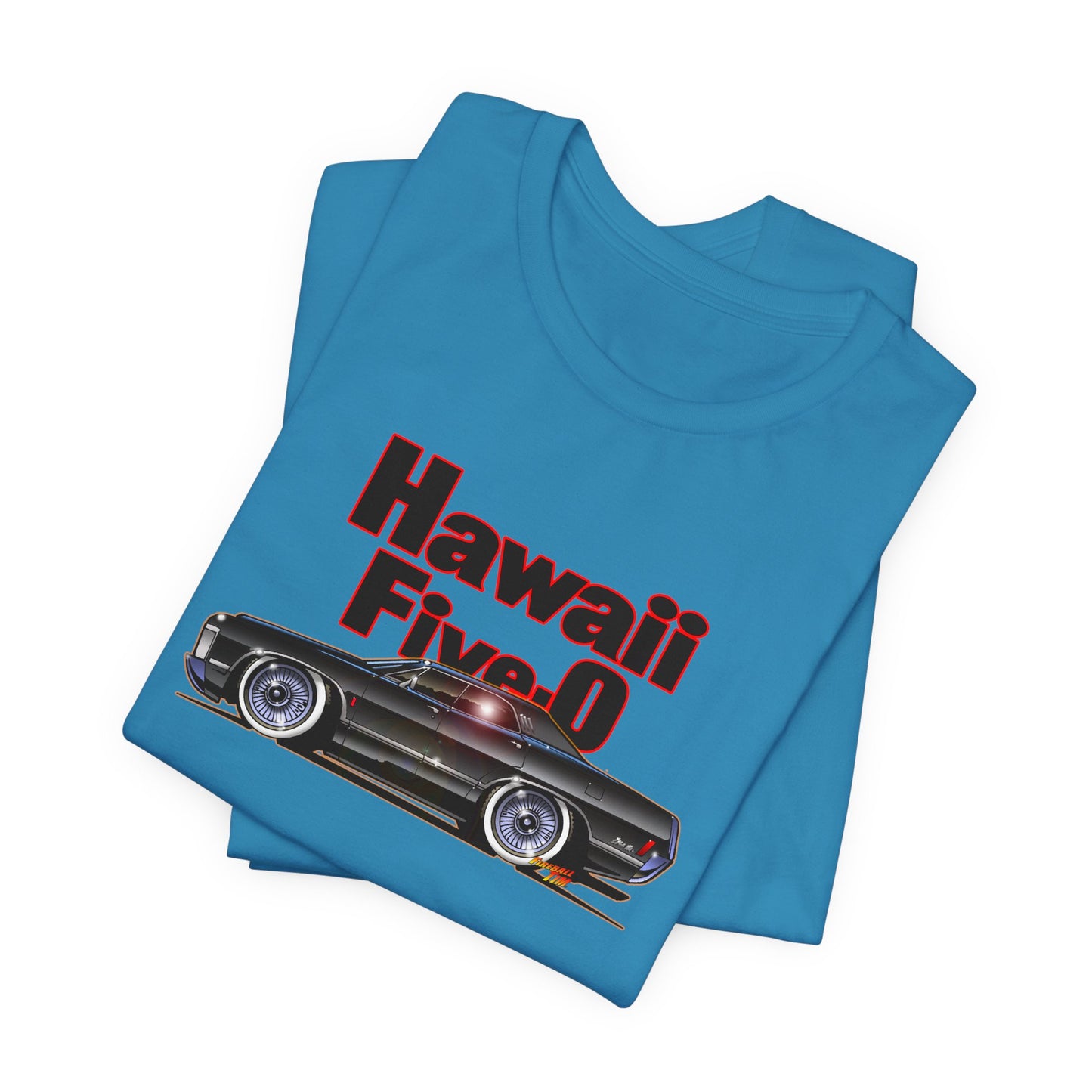 HAWAII 5-O Concept Art McGarrett Mercury Park Lane Short Sleeve Tee 11 Colors