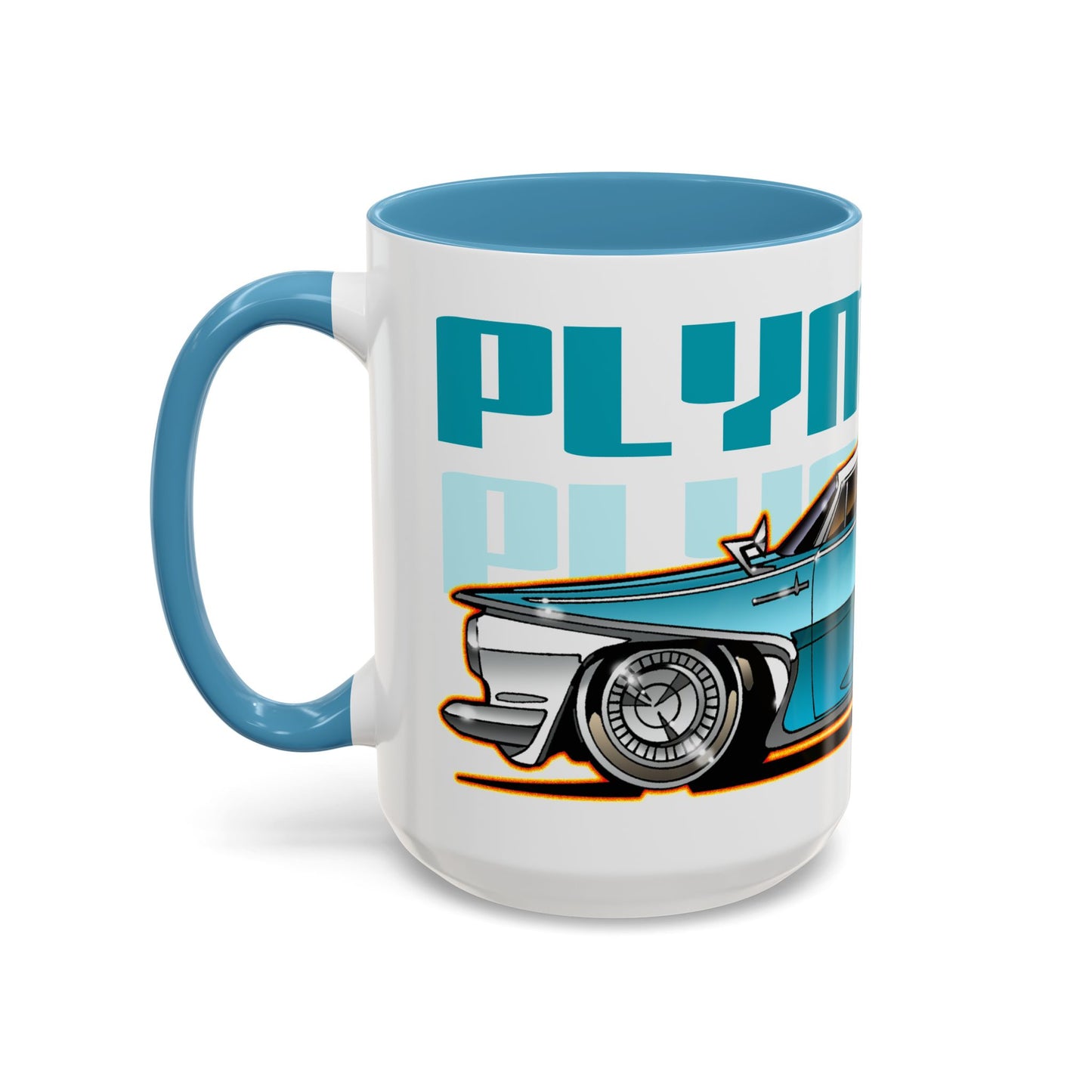 PLYMOUTH FURY 1960 Leave it to Beaver Collectible Art Coffee Mug - 2 Sizes
