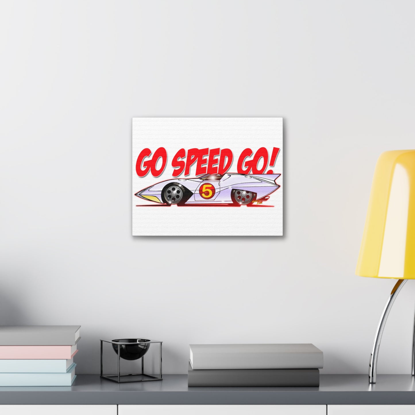 SPEED RACER MACH 5 Concept Art Canvas Print 11x14